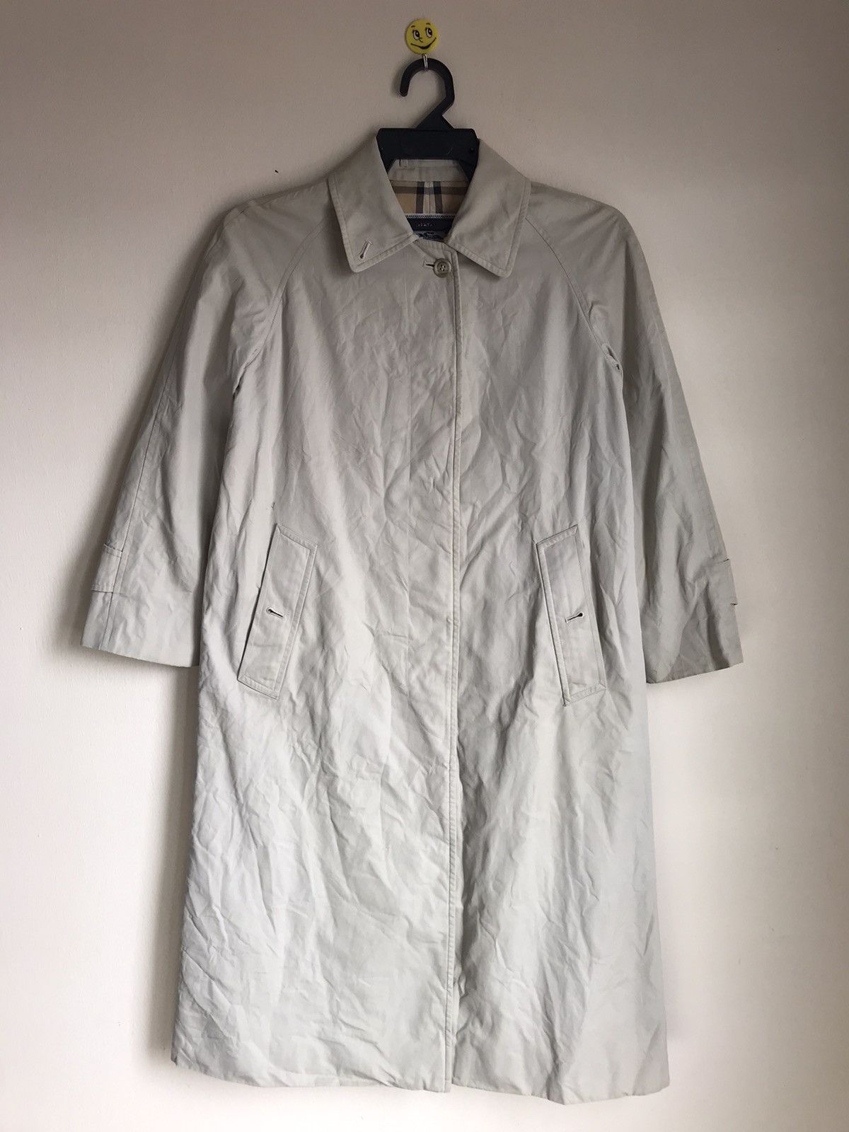 Burberry × Vintage 🔥BESTOFFER🔥Vintage 90’s Burberry Trench Coat Nova Check Size US S / EU 44-46 / 1 - 19 Thumbnail