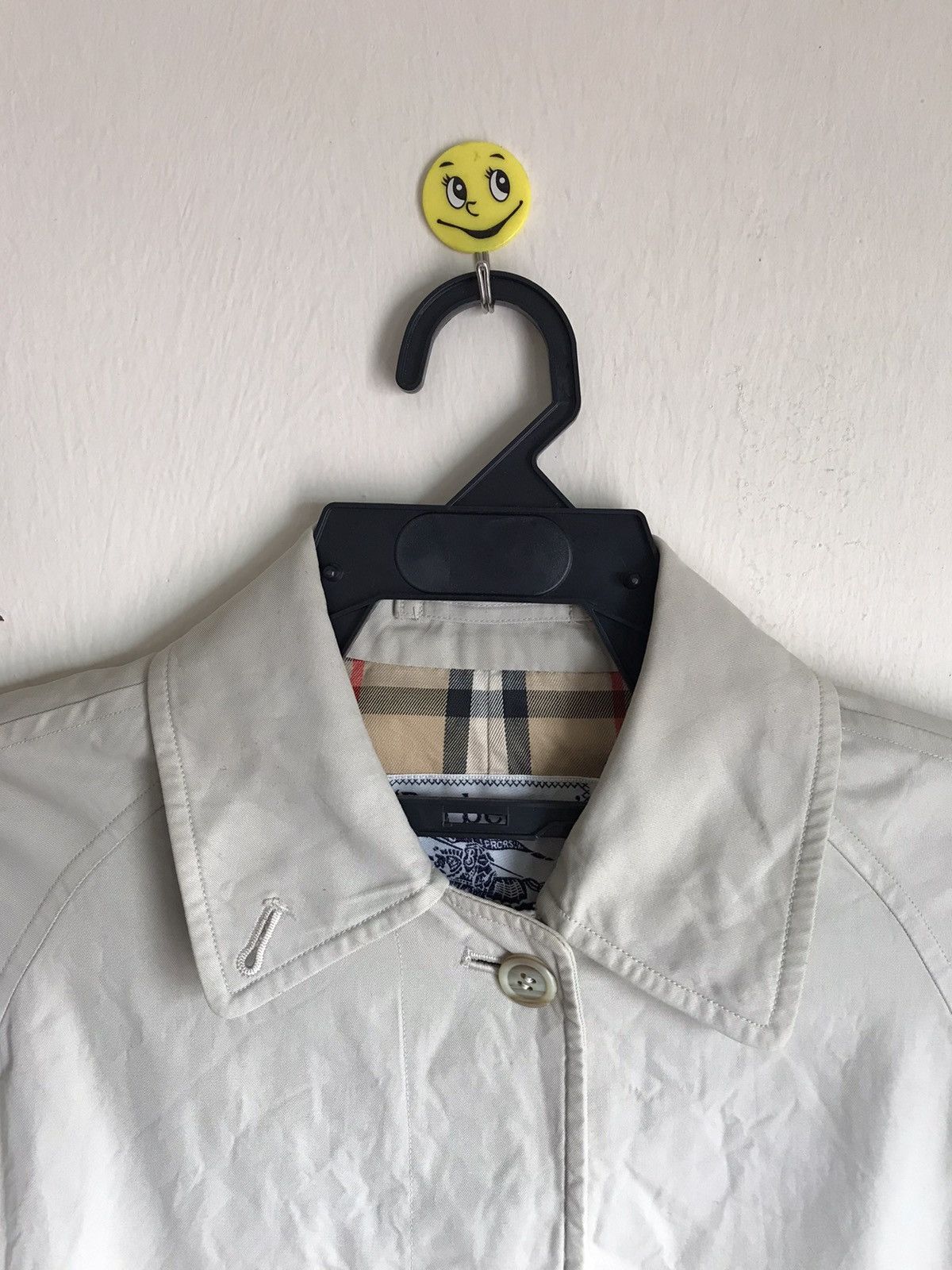Burberry × Vintage 🔥BESTOFFER🔥Vintage 90’s Burberry Trench Coat Nova Check Size US S / EU 44-46 / 1 - 21 Thumbnail