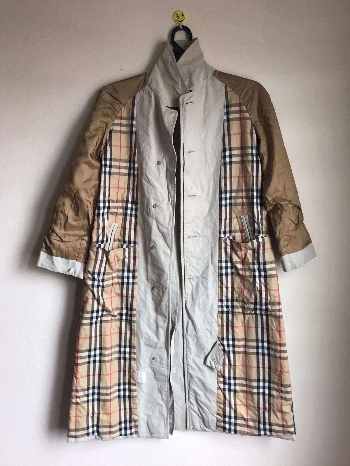 Burberry × Vintage 🔥BESTOFFER🔥Vintage 90’s Burberry Trench Coat Nova Check Size US S / EU 44-46 / 1 - 12 Thumbnail
