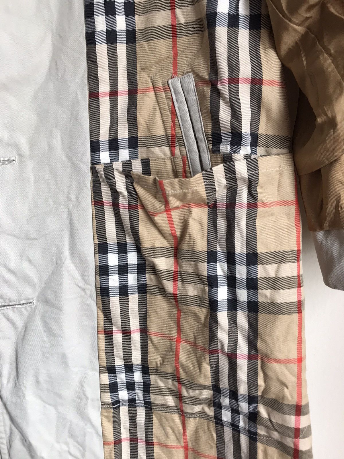 Burberry × Vintage 🔥BESTOFFER🔥Vintage 90’s Burberry Trench Coat Nova Check Size US S / EU 44-46 / 1 - 13 Thumbnail