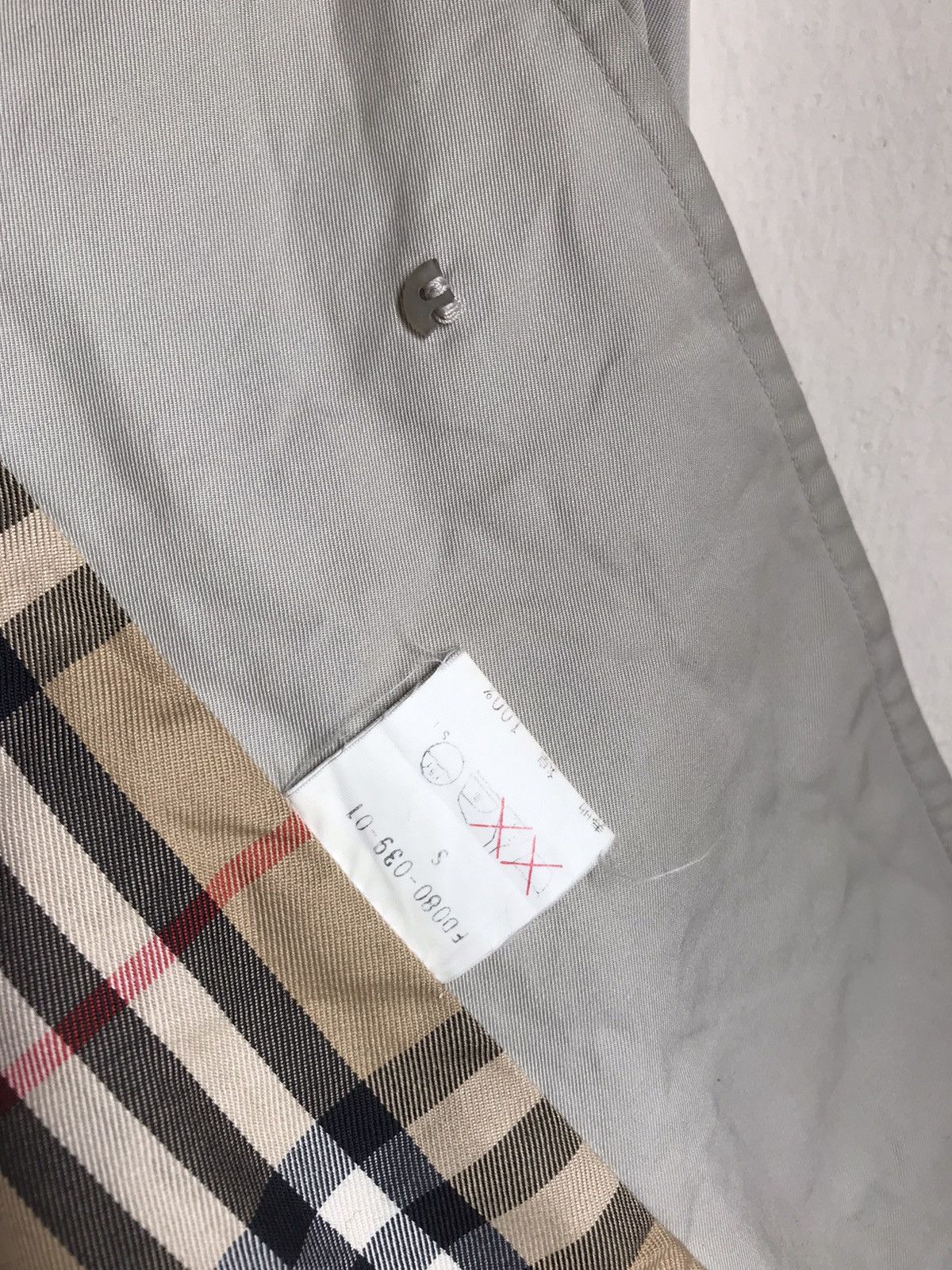 Burberry × Vintage 🔥BESTOFFER🔥Vintage 90’s Burberry Trench Coat Nova Check Size US S / EU 44-46 / 1 - 14 Thumbnail