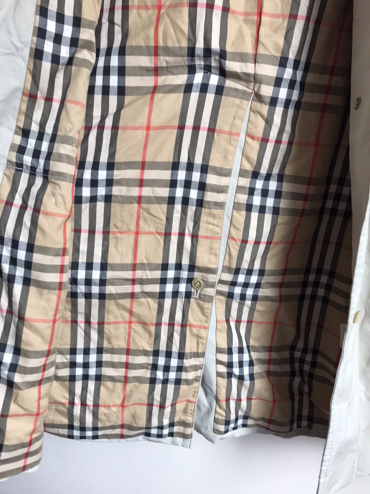 Burberry × Vintage 🔥BESTOFFER🔥Vintage 90’s Burberry Trench Coat Nova Check Size US S / EU 44-46 / 1 - 11 Thumbnail