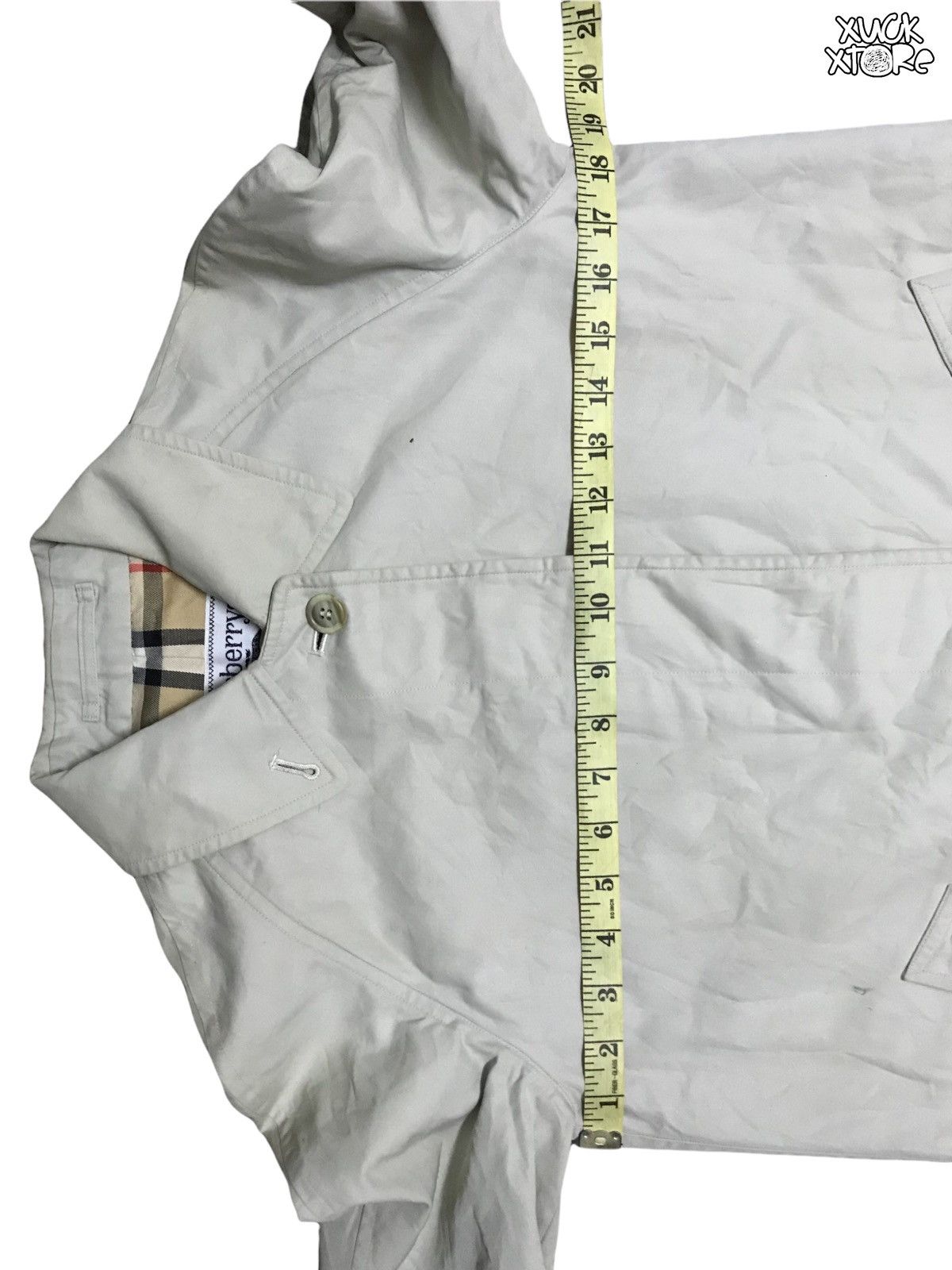 Burberry × Vintage 🔥BESTOFFER🔥Vintage 90’s Burberry Trench Coat Nova Check Size US S / EU 44-46 / 1 - 6 Thumbnail