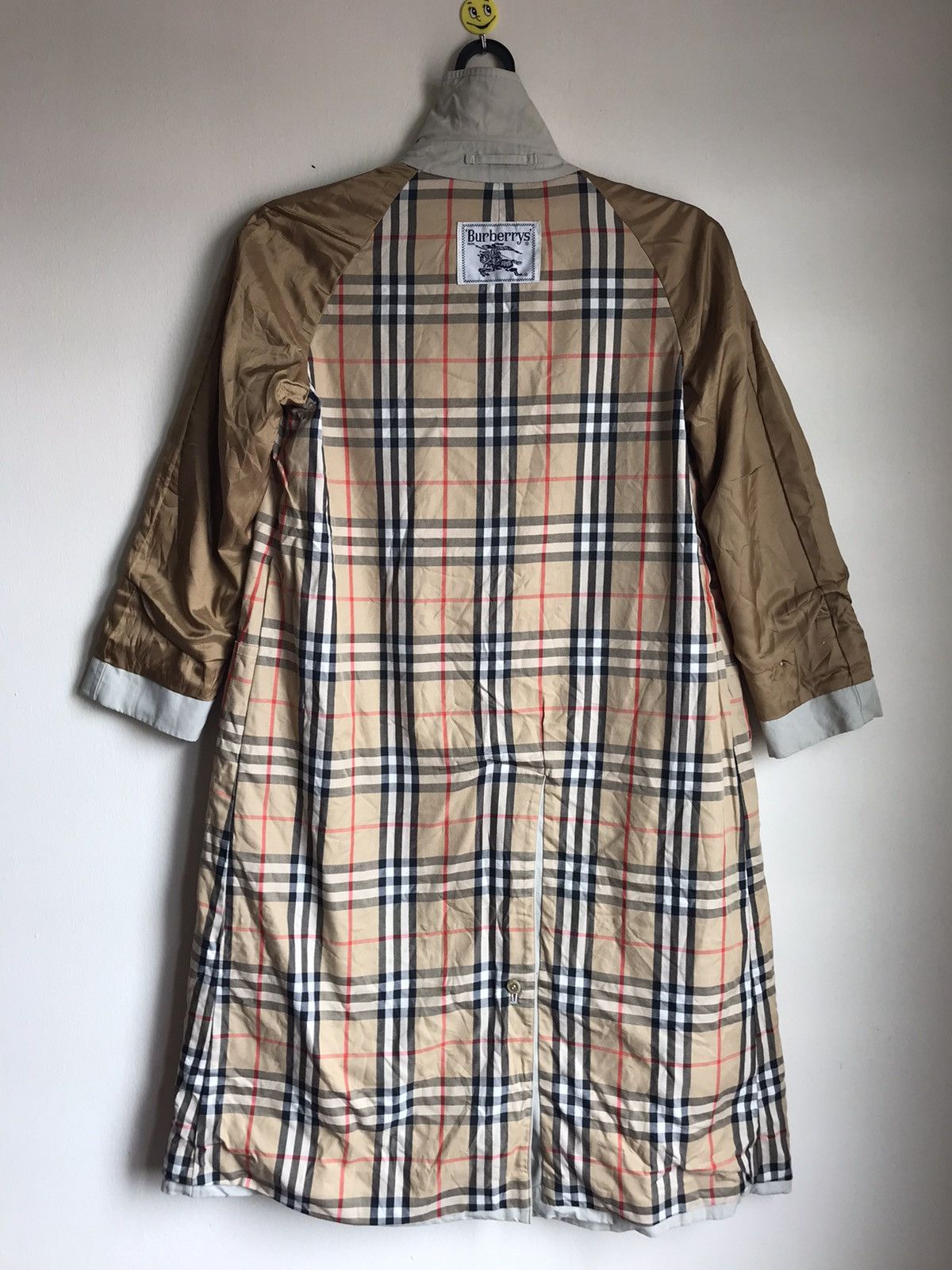 Burberry × Vintage 🔥BESTOFFER🔥Vintage 90’s Burberry Trench Coat Nova Check Size US S / EU 44-46 / 1 - 10 Thumbnail