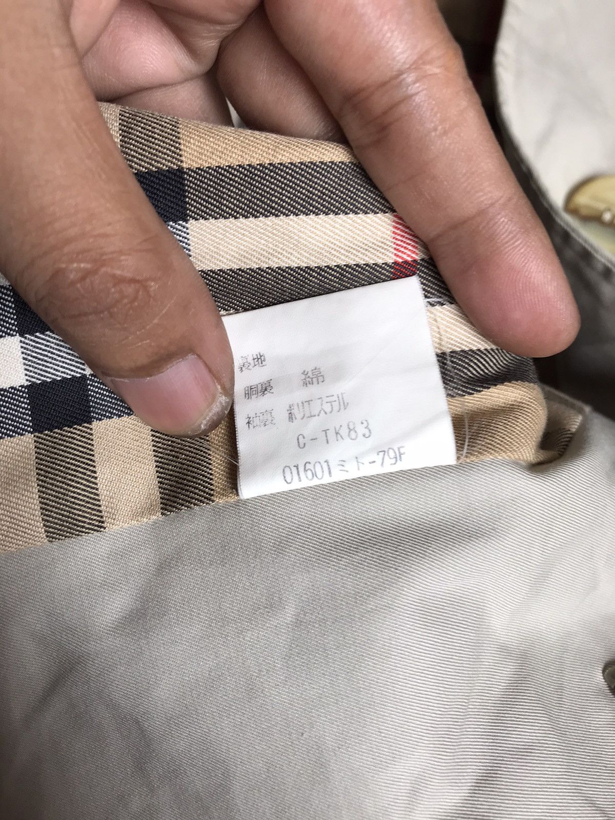 Burberry × Vintage 🔥BESTOFFER🔥Vintage 90’s Burberry Trench Coat Nova Check Size US S / EU 44-46 / 1 - 15 Thumbnail