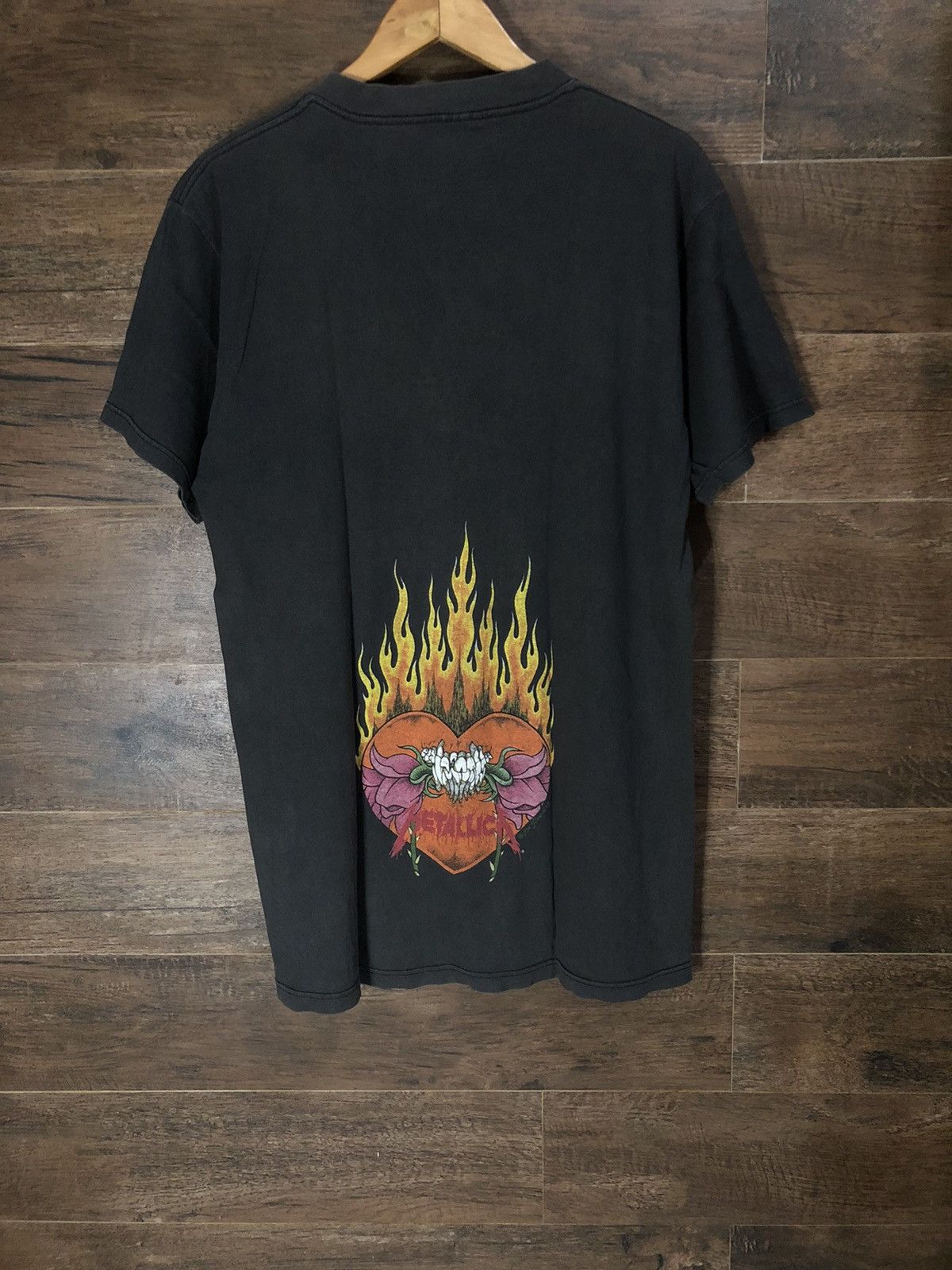 Band Tees × Metallica Vintage 1994 Metallica Day On The Green Shirt Pushead Giant Size US L / EU 52-54 / 3 - 3 Thumbnail