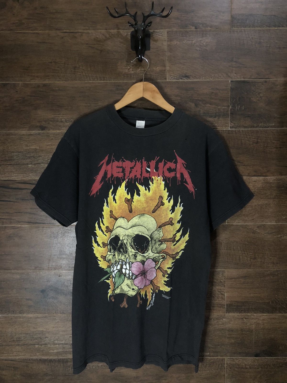 Band Tees × Metallica Vintage 1994 Metallica Day On The Green Shirt Pushead Giant Size US L / EU 52-54 / 3 - 1 Thumbnail