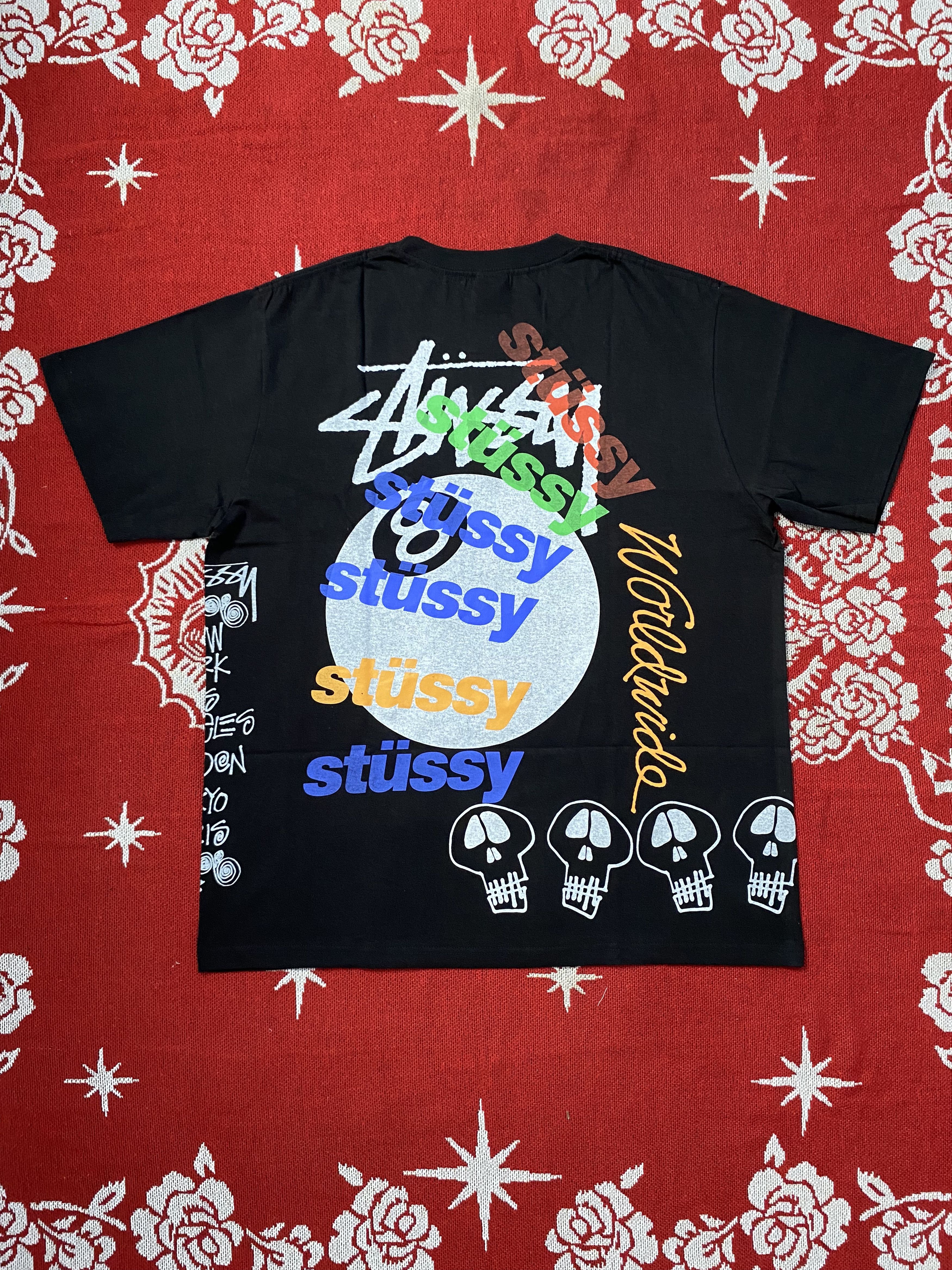 Stussy Stussy Test Strike Pig. Dyed Tee - BLACK | Grailed