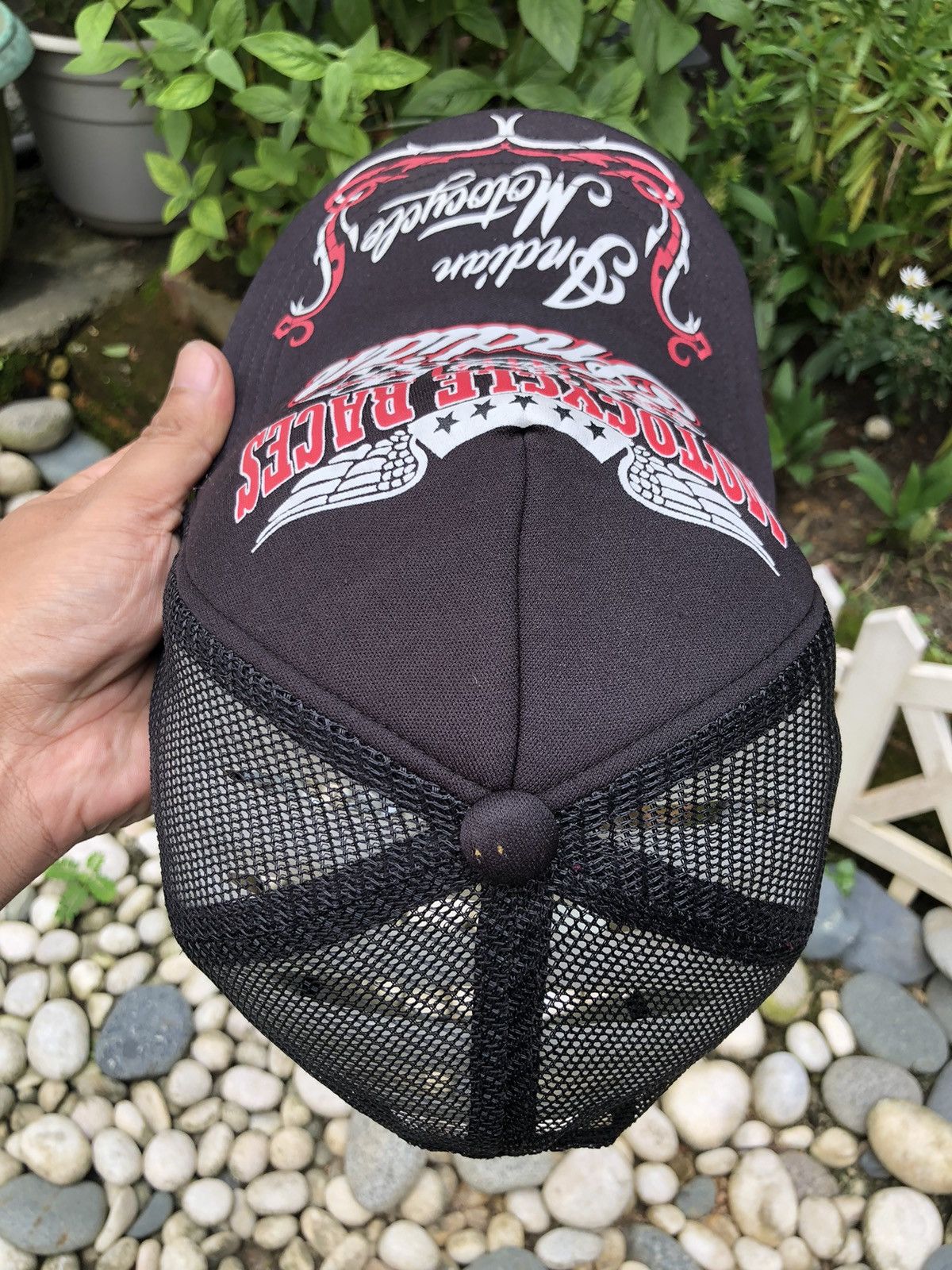 Indian Motorcycle 🔥RARE🔥INDIAN MOTORCYCLES TRUCKER CAP Size ONE SIZE - 6 Thumbnail