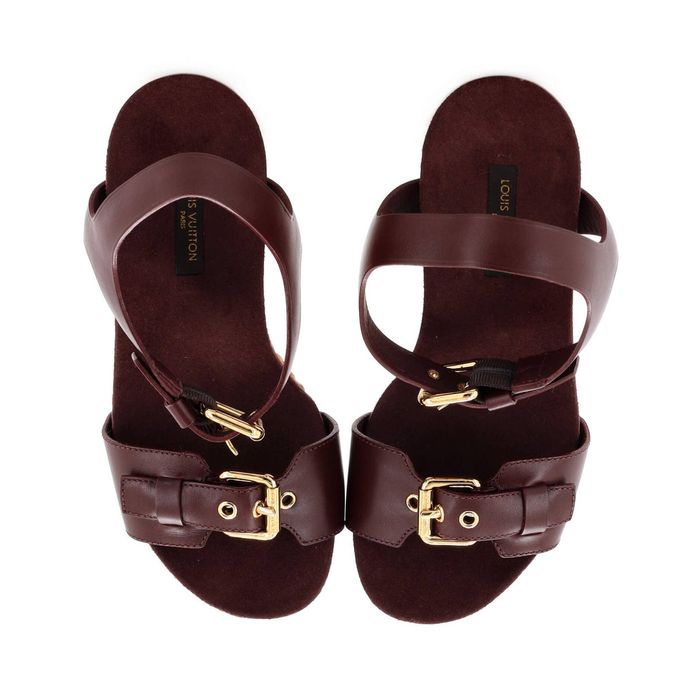 Louis Vuitton Buckle Sandals for Women