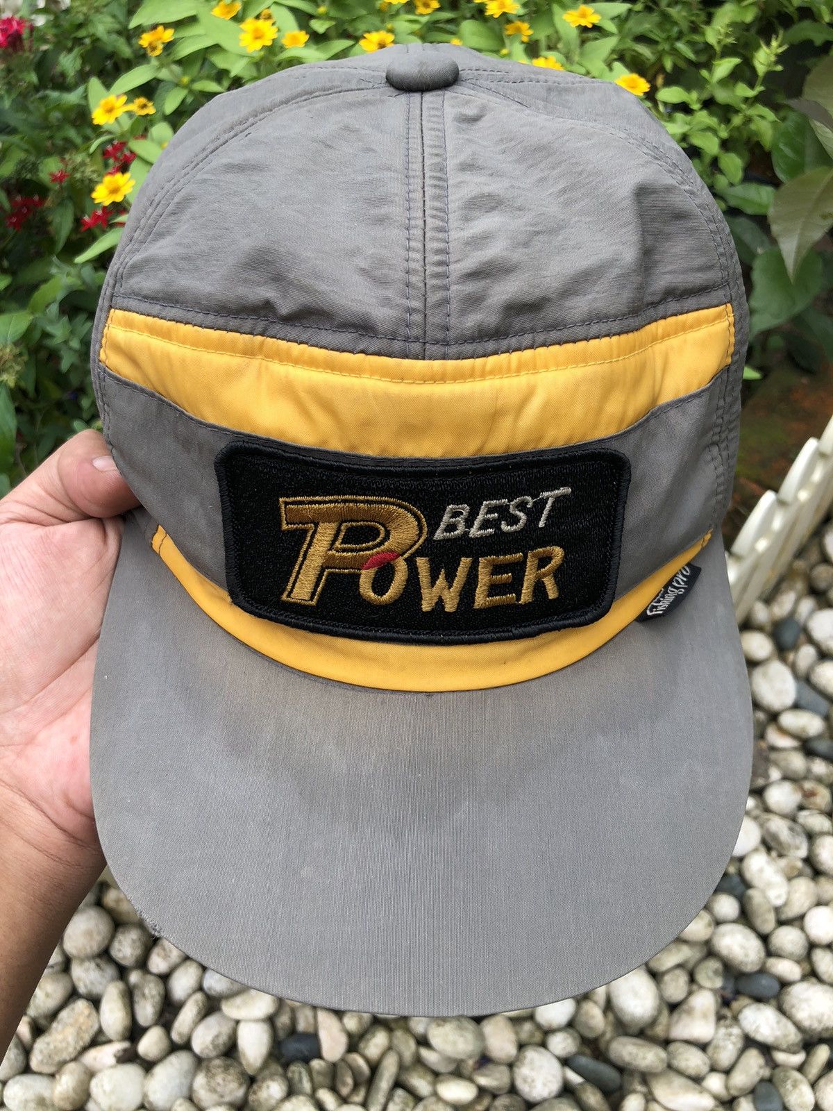 Japanese Brand VTG BEST POWER SASAKI FISHING HAT W/ EAR WARMER FLAPS Size ONE SIZE - 7 Thumbnail