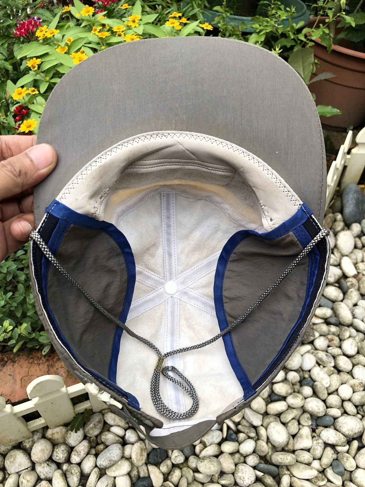 Japanese Brand VTG BEST POWER SASAKI FISHING HAT W/ EAR WARMER FLAPS Size ONE SIZE - 13 Thumbnail