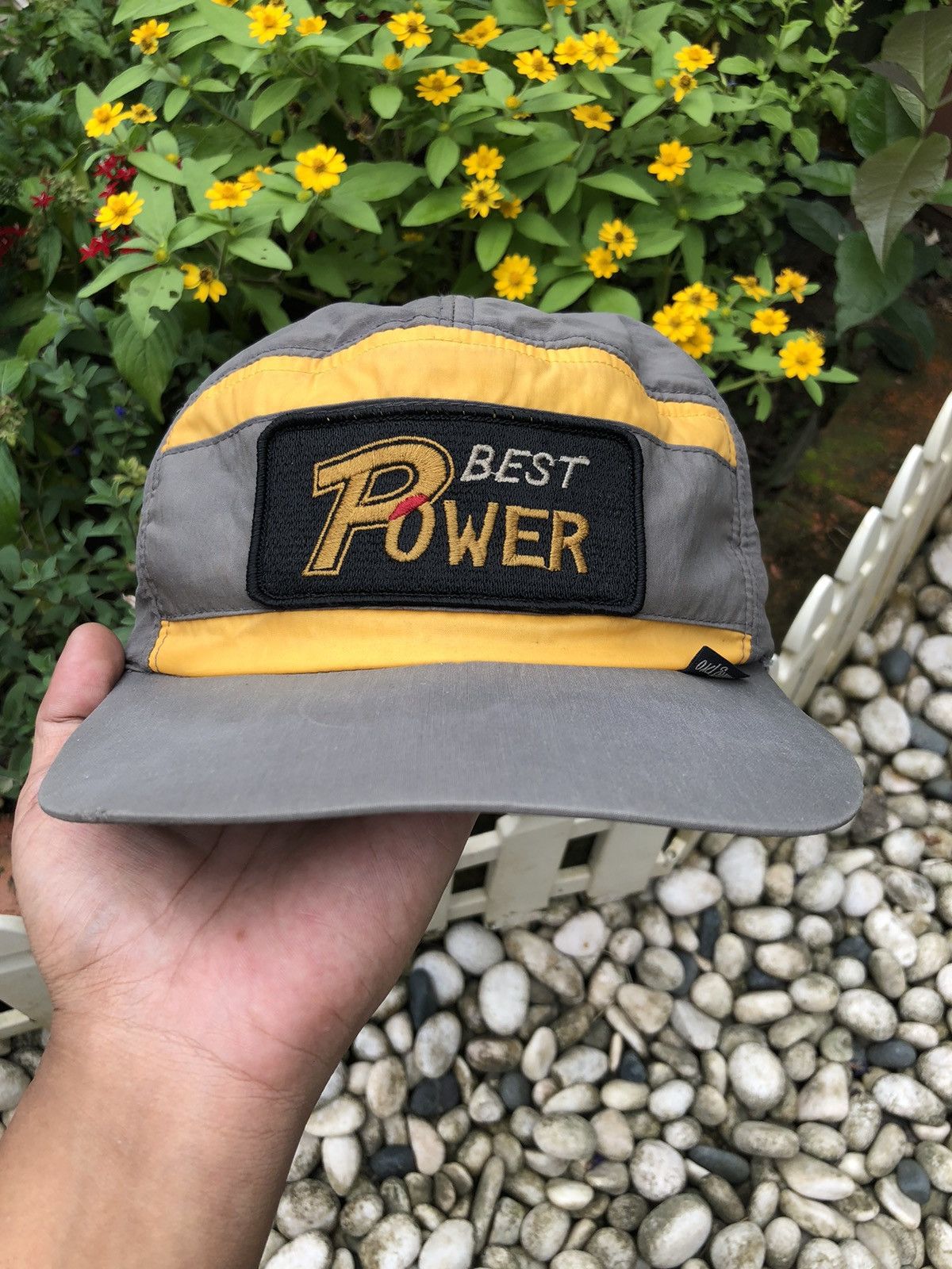 Japanese Brand VTG BEST POWER SASAKI FISHING HAT W/ EAR WARMER FLAPS Size ONE SIZE - 4 Thumbnail