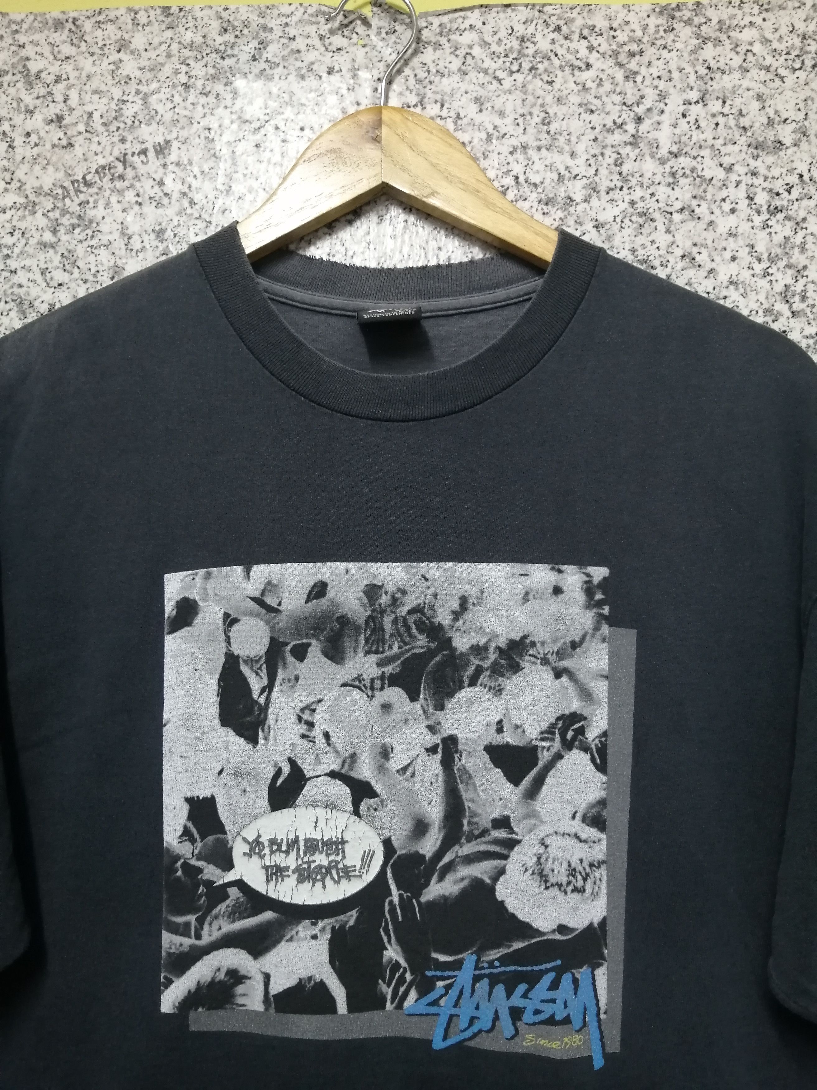 Stussy × Vintage 90s STUSSY PHOTO TEE Size US L / EU 52-54 / 3 - 3 Thumbnail