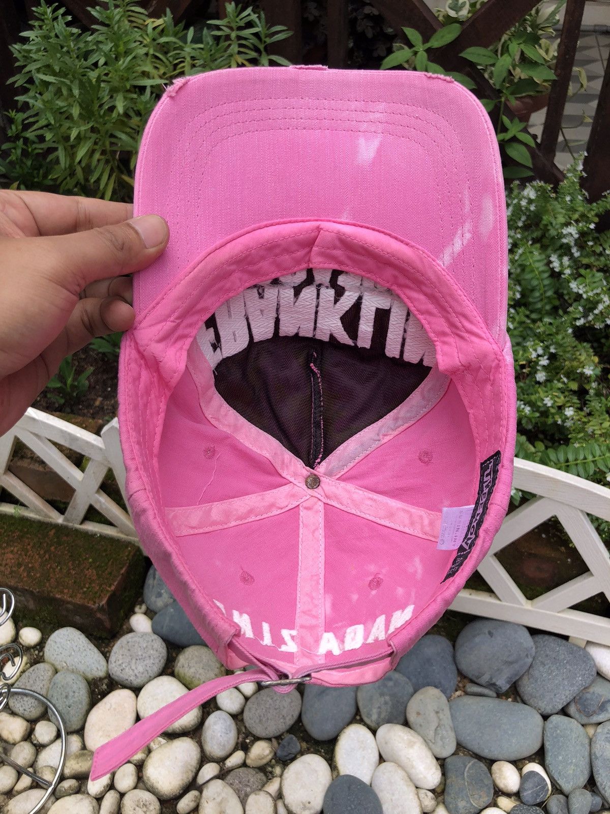 Japanese Brand VINTAGE EMBROIDERY FRANKLIN MAGAZINE CAP HAT BY TREEMON Size ONE SIZE - 14 Thumbnail
