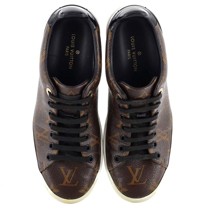 Louis Vuitton Women's FrontRow Sneakers Monogram Canvas with