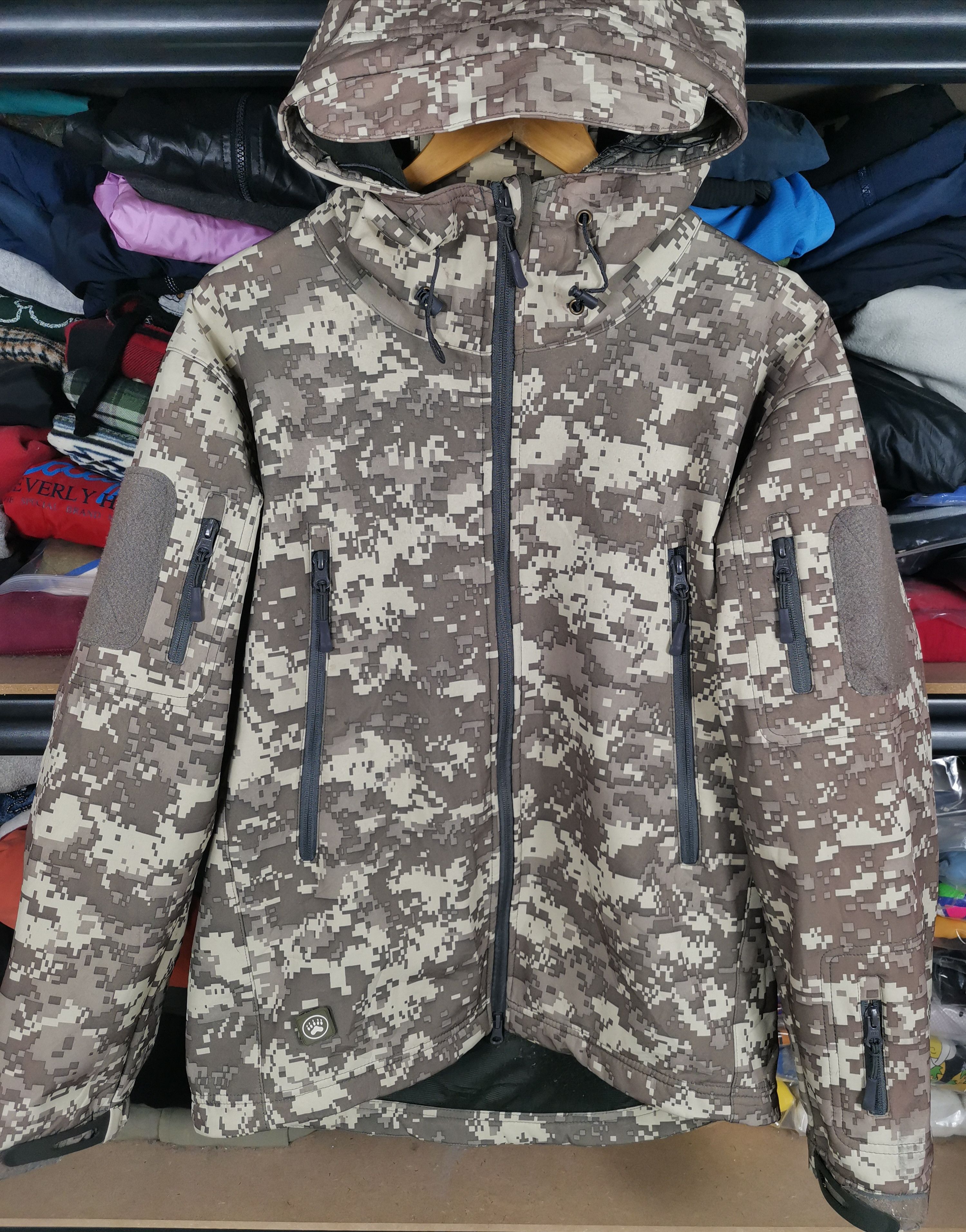 image of Archival Clothing x Camo Vintage Camo Jacket, Men's (Size Medium)