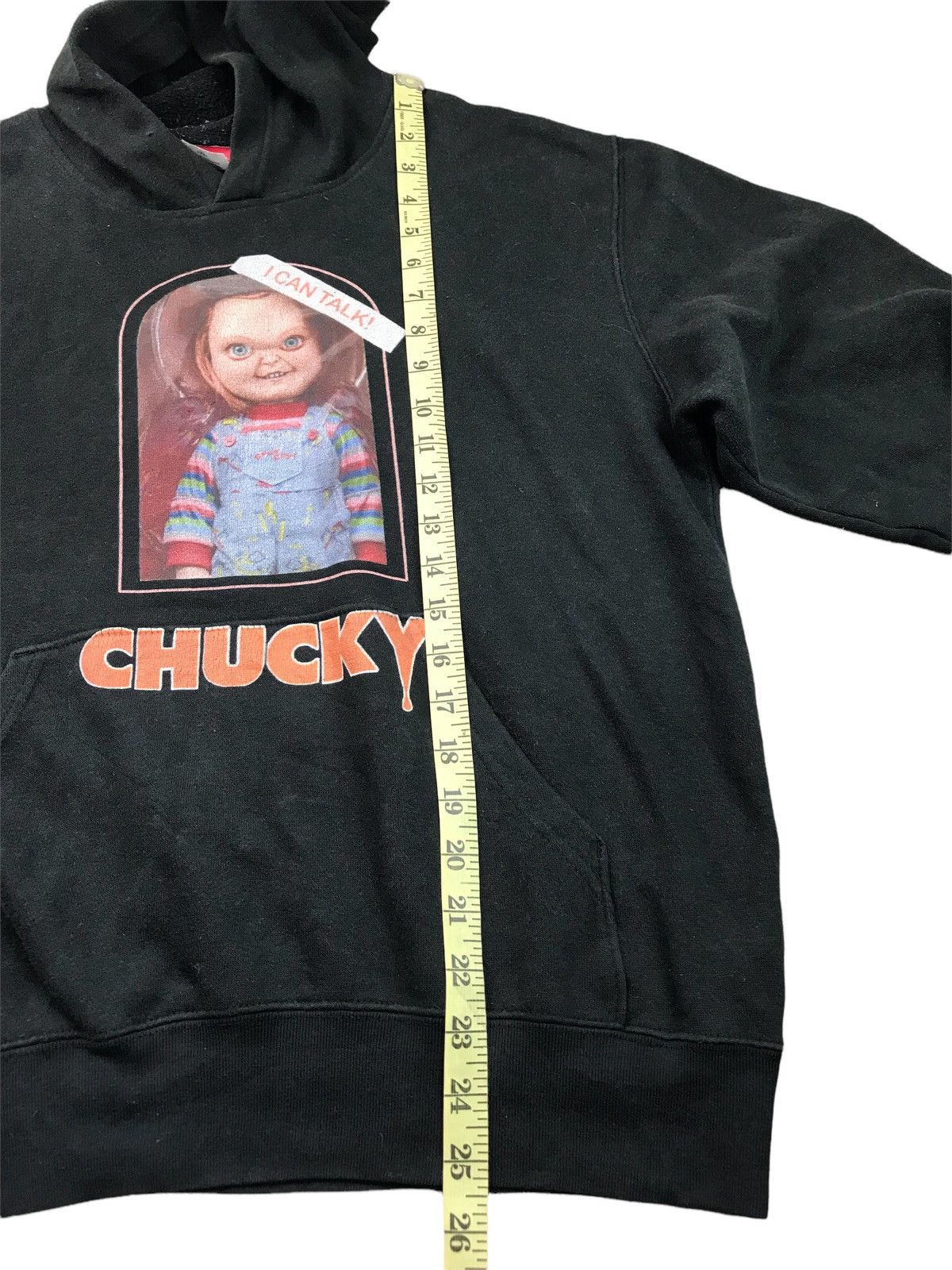 Expert Horror 🔥CHILD PLAY CHUCKY HOODIES I CAN TALK ! Size US M / EU 48-50 / 2 - 7 Thumbnail