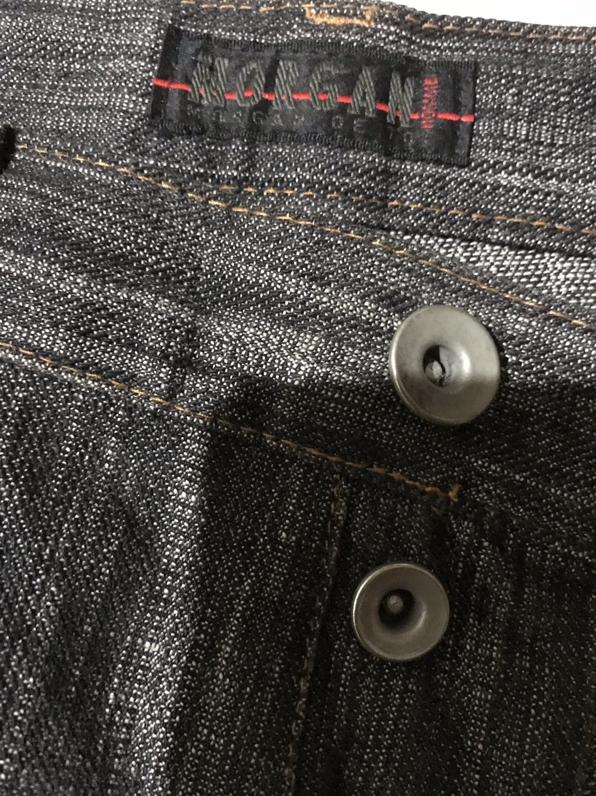 Issey Miyake 💥Vintage Morgan Homme Denim Size US 32 / EU 48 - 9 Thumbnail