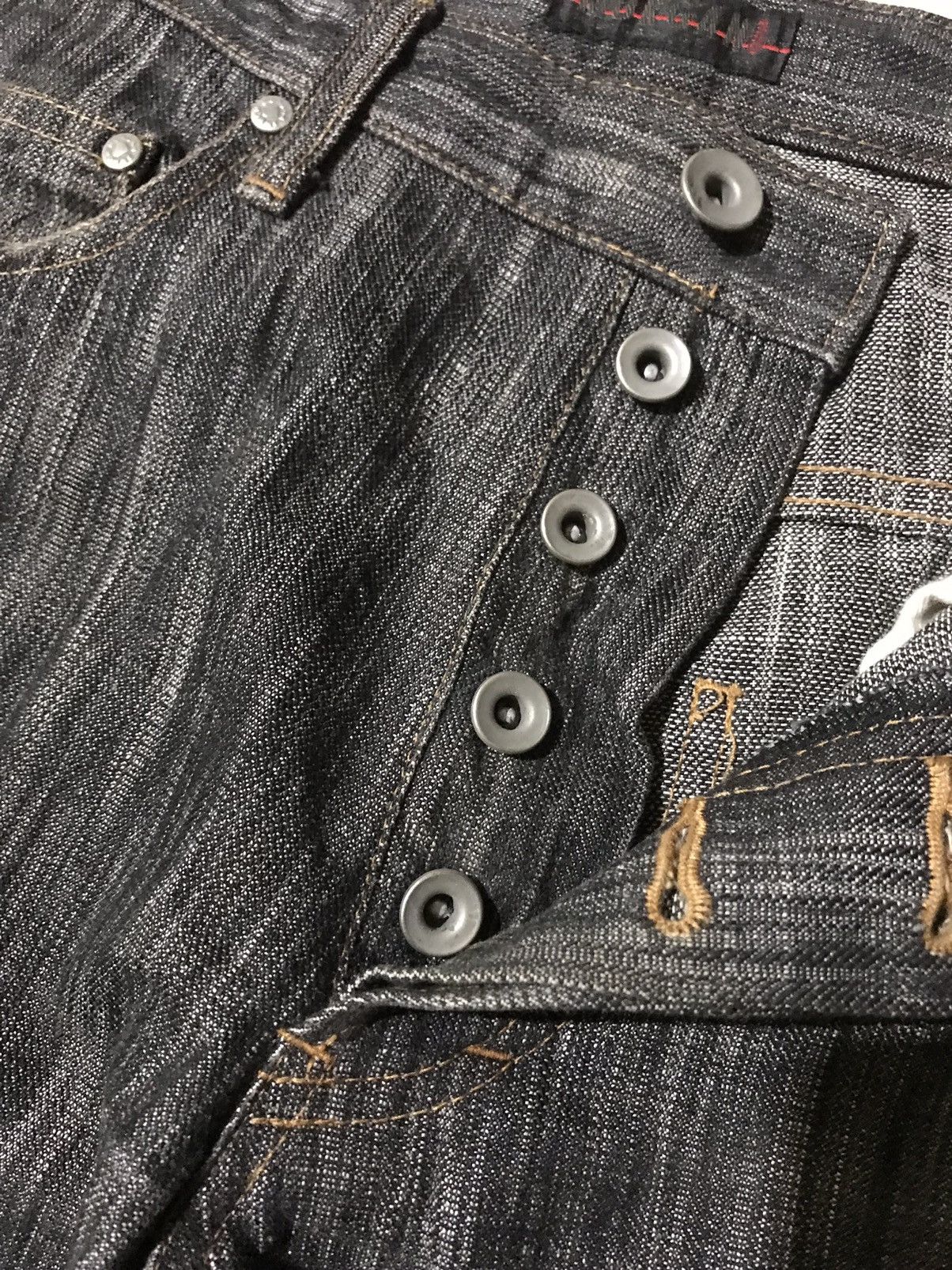 Issey Miyake 💥Vintage Morgan Homme Denim Size US 32 / EU 48 - 8 Thumbnail