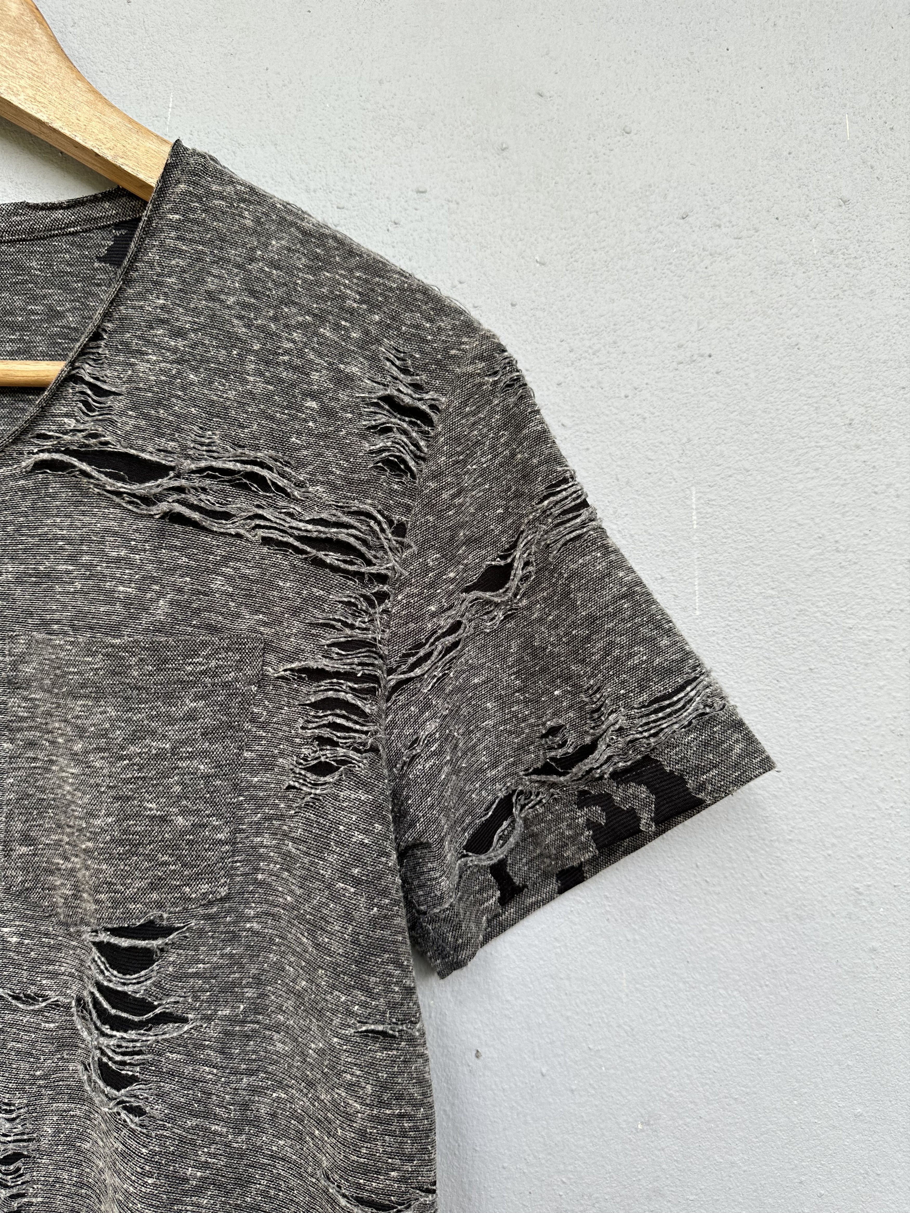 BUCKAROO Japanese Brand Buckaroo Riot Rip Distressed Tee Size US M / EU 48-50 / 2 - 6 Thumbnail
