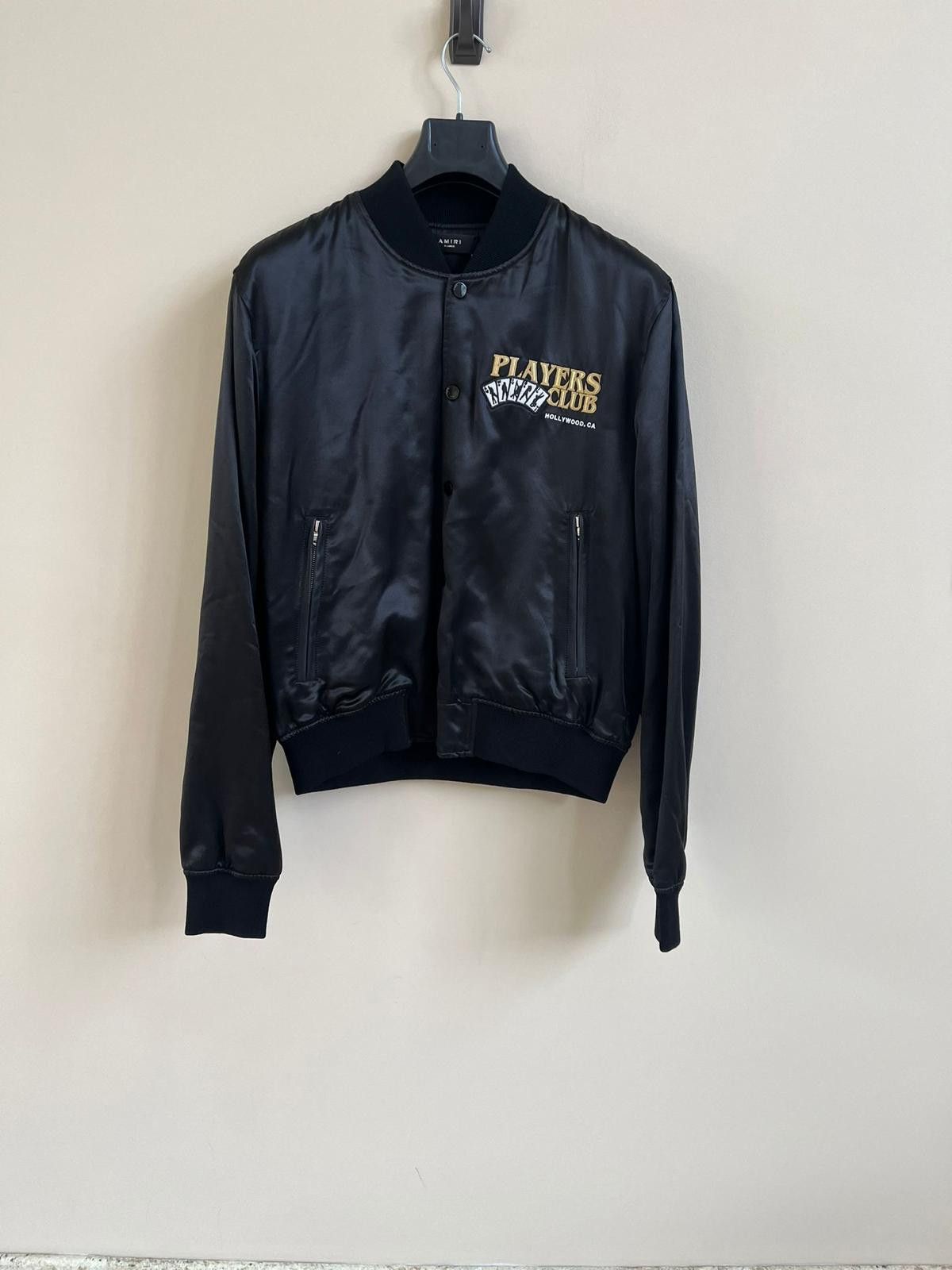Amiri Players Club Bomber in Black Size US S / EU 44-46 / 1 - 7 Thumbnail