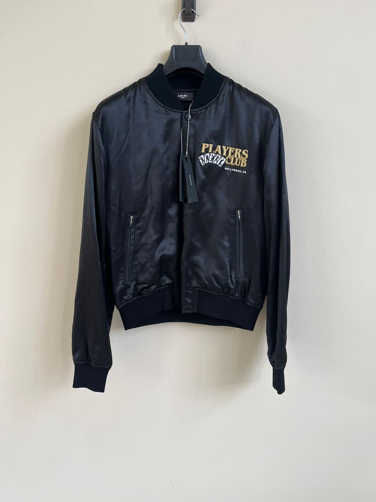 Amiri Players Club Bomber in Black Size US S / EU 44-46 / 1 - 2 Thumbnail