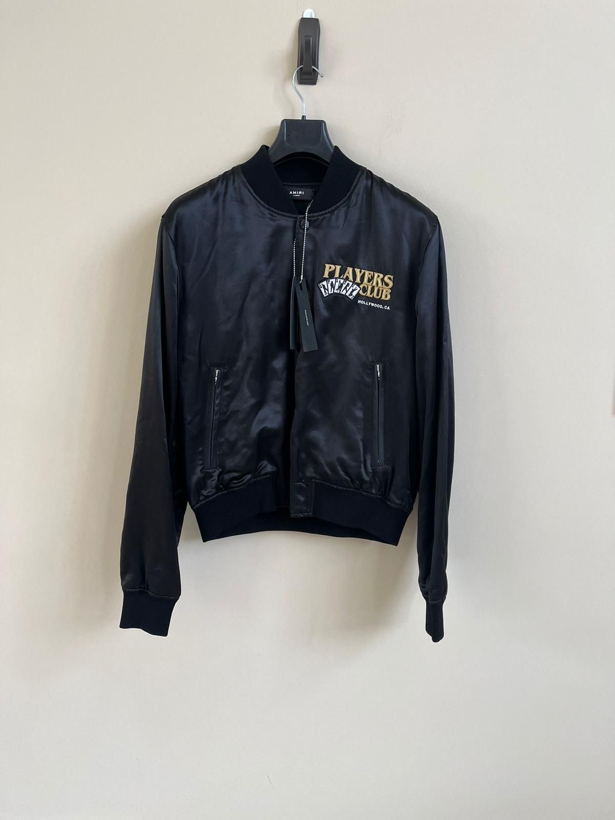 Amiri Players Club Bomber in Black Size US S / EU 44-46 / 1 - 1 Thumbnail