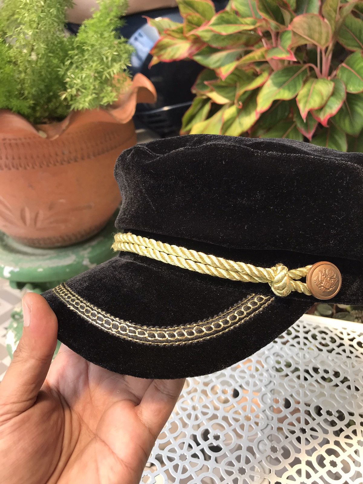 Japanese Brand 💥OFFER_ME MILITARY BAKER BOY FLATCAP IVY CAPTAIN MARINE CAP Size ONE SIZE - 3 Thumbnail