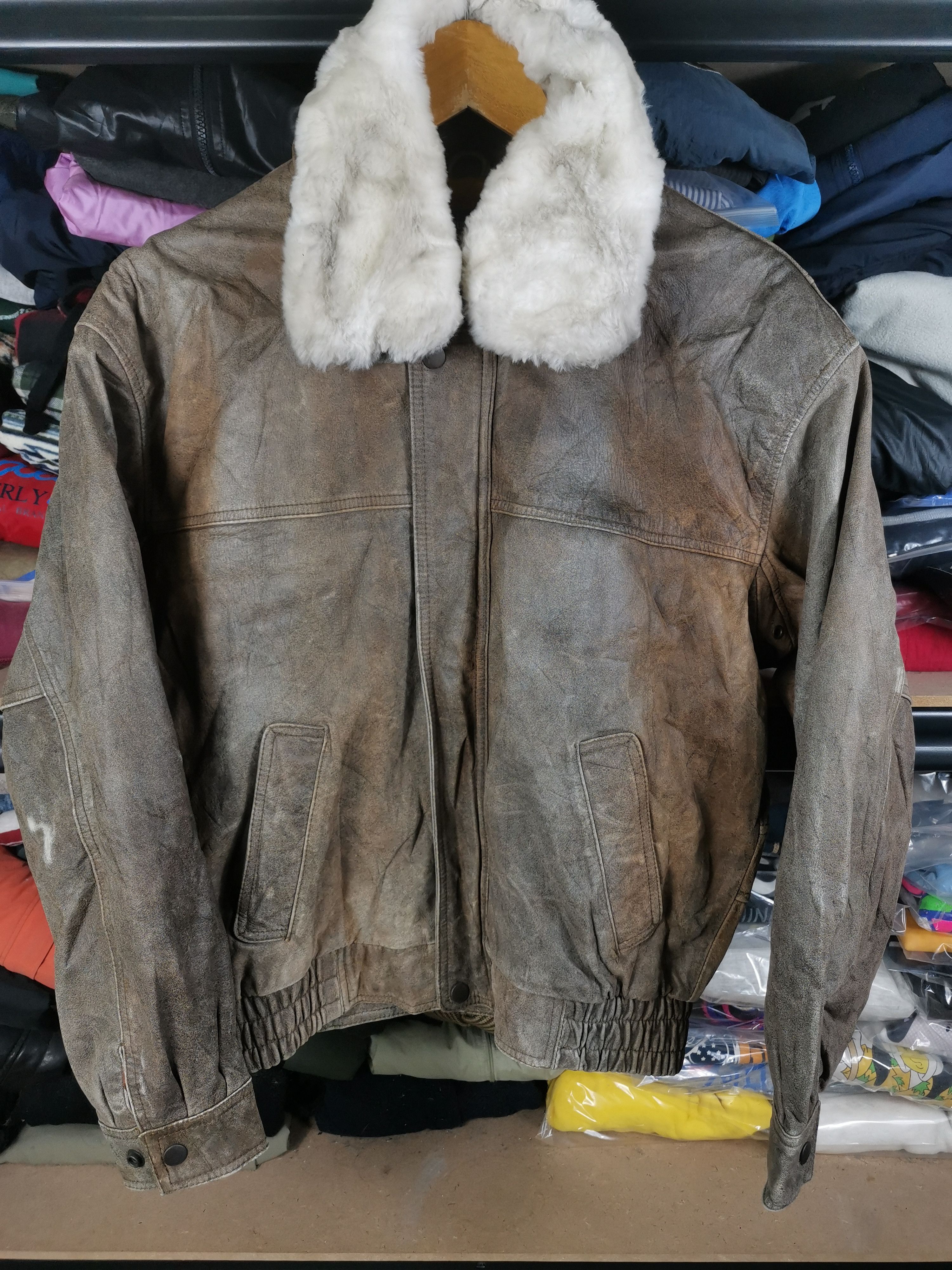 Japanese Brand Vintage Suntory Coffee Boss Leather Jacket Size US M / EU 48-50 / 2 - 3 Thumbnail