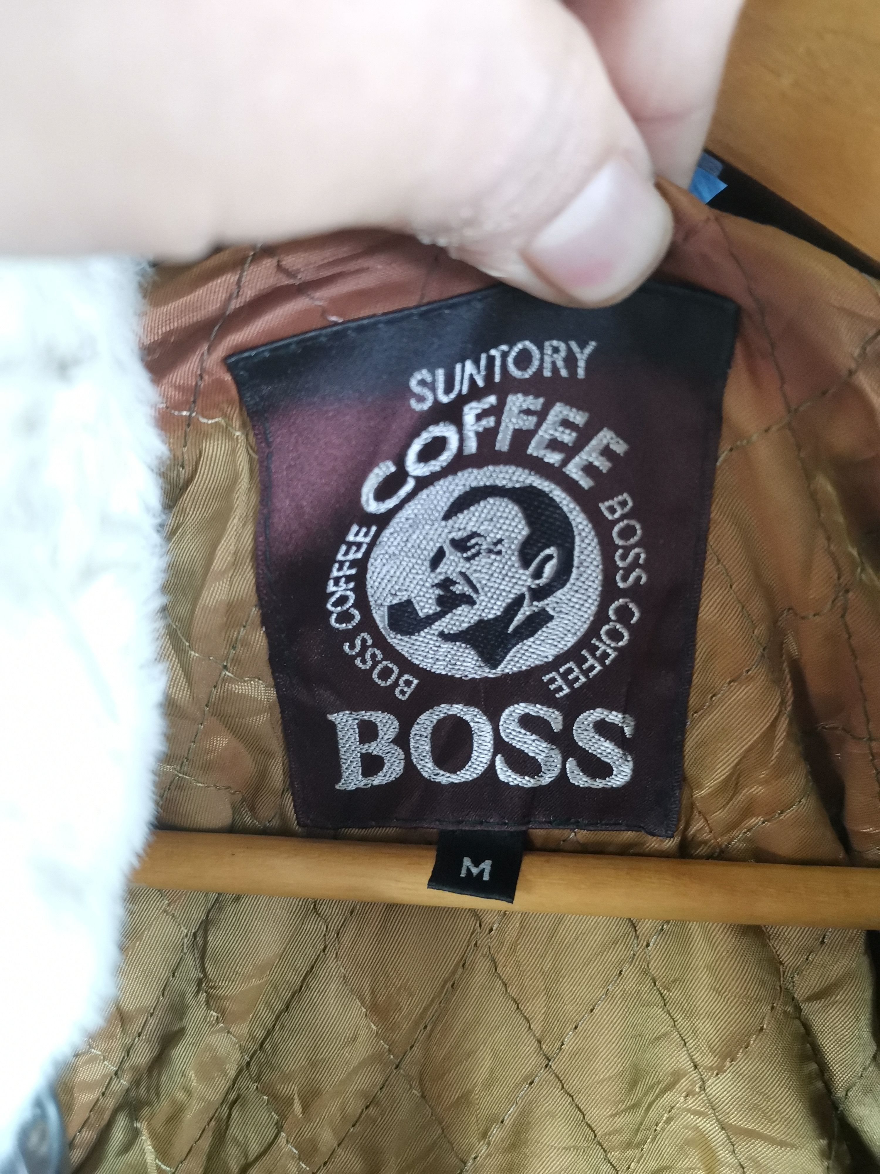 Japanese Brand Vintage Suntory Coffee Boss Leather Jacket Size US M / EU 48-50 / 2 - 6 Thumbnail