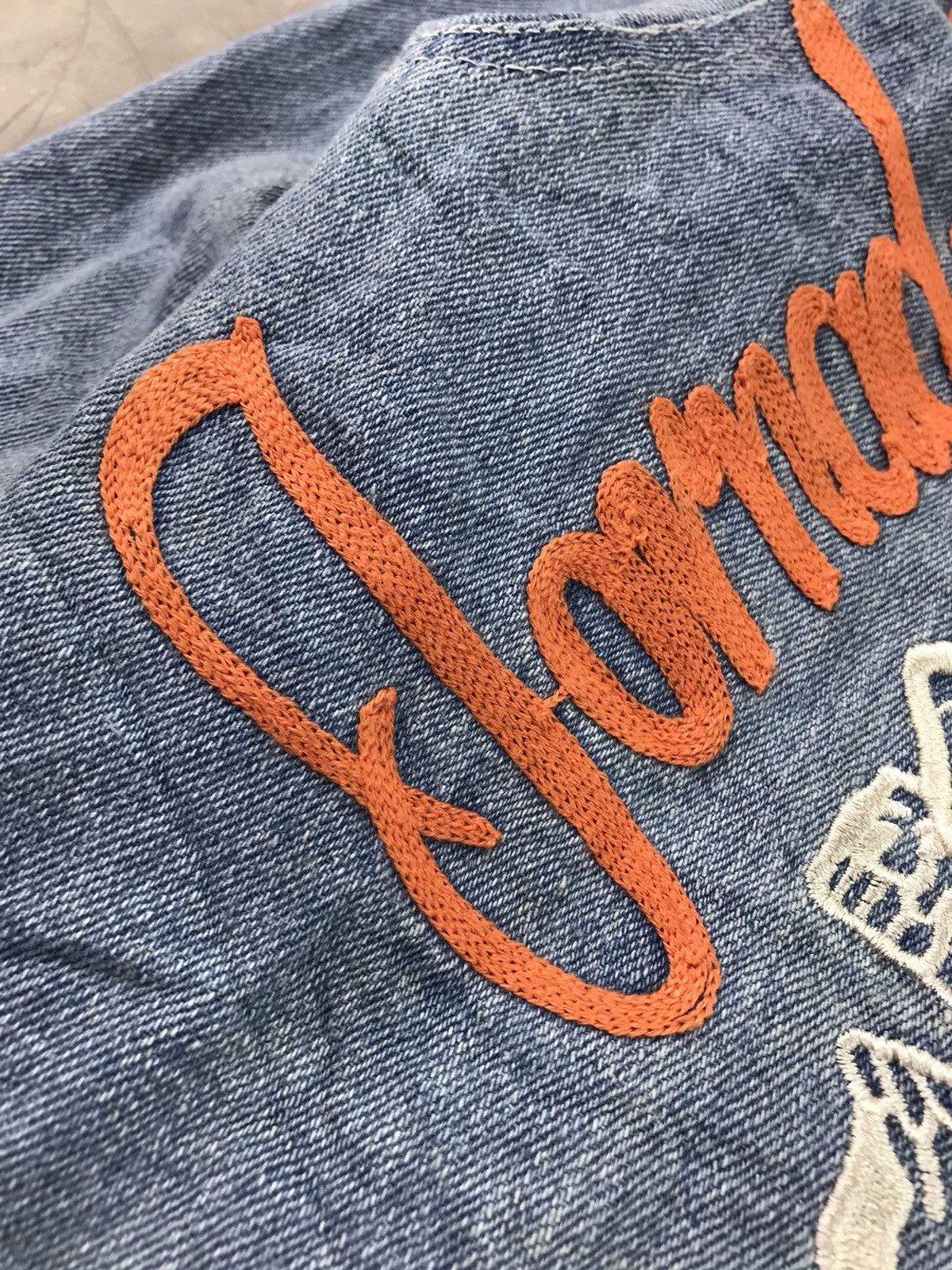 Flagstuff × Japanese Brand 🔥 EMBROIDERY APACHE MOTORCYCLE CLUB BY FLAGSTAFF Size US L / EU 52-54 / 3 - 12 Thumbnail