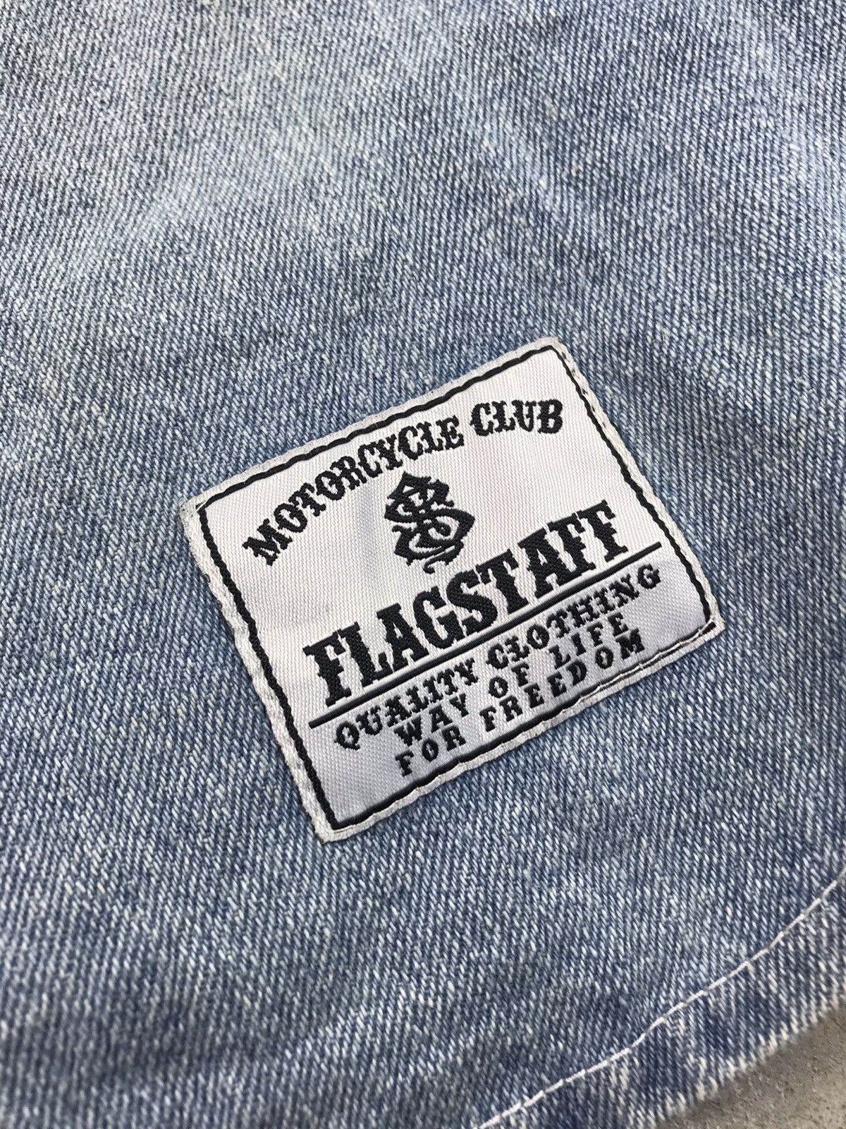Flagstuff × Japanese Brand 🔥 EMBROIDERY APACHE MOTORCYCLE CLUB BY FLAGSTAFF Size US L / EU 52-54 / 3 - 15 Thumbnail