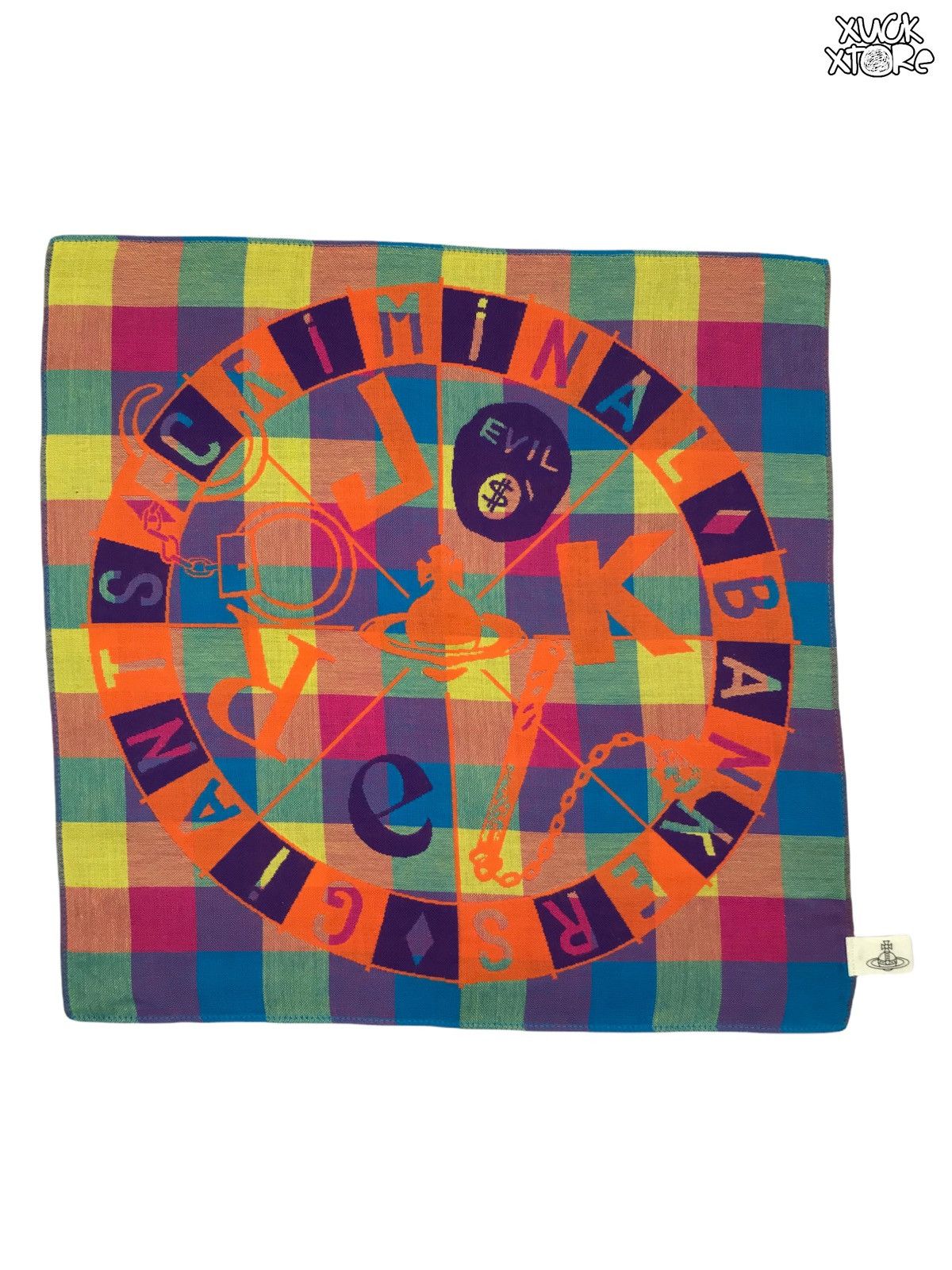 Vivienne Westwood Vivienne Westwood Criminal Banker Giants Handkerchief Size ONE SIZE - 1 Thumbnail