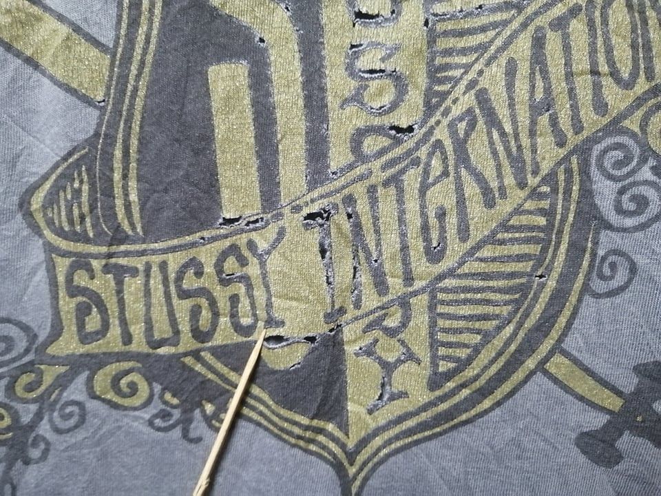 Stussy × Vintage VINTAGE STUSSY Distressed VERY RARE Size US M / EU 48-50 / 2 - 11 Thumbnail