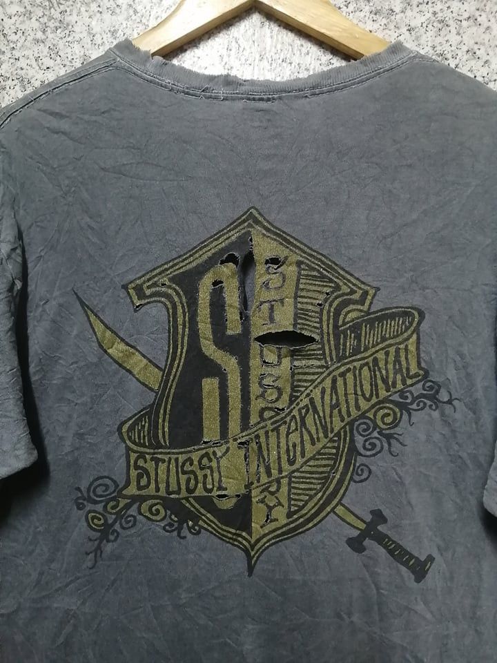 Stussy × Vintage VINTAGE STUSSY Distressed VERY RARE Size US M / EU 48-50 / 2 - 3 Thumbnail