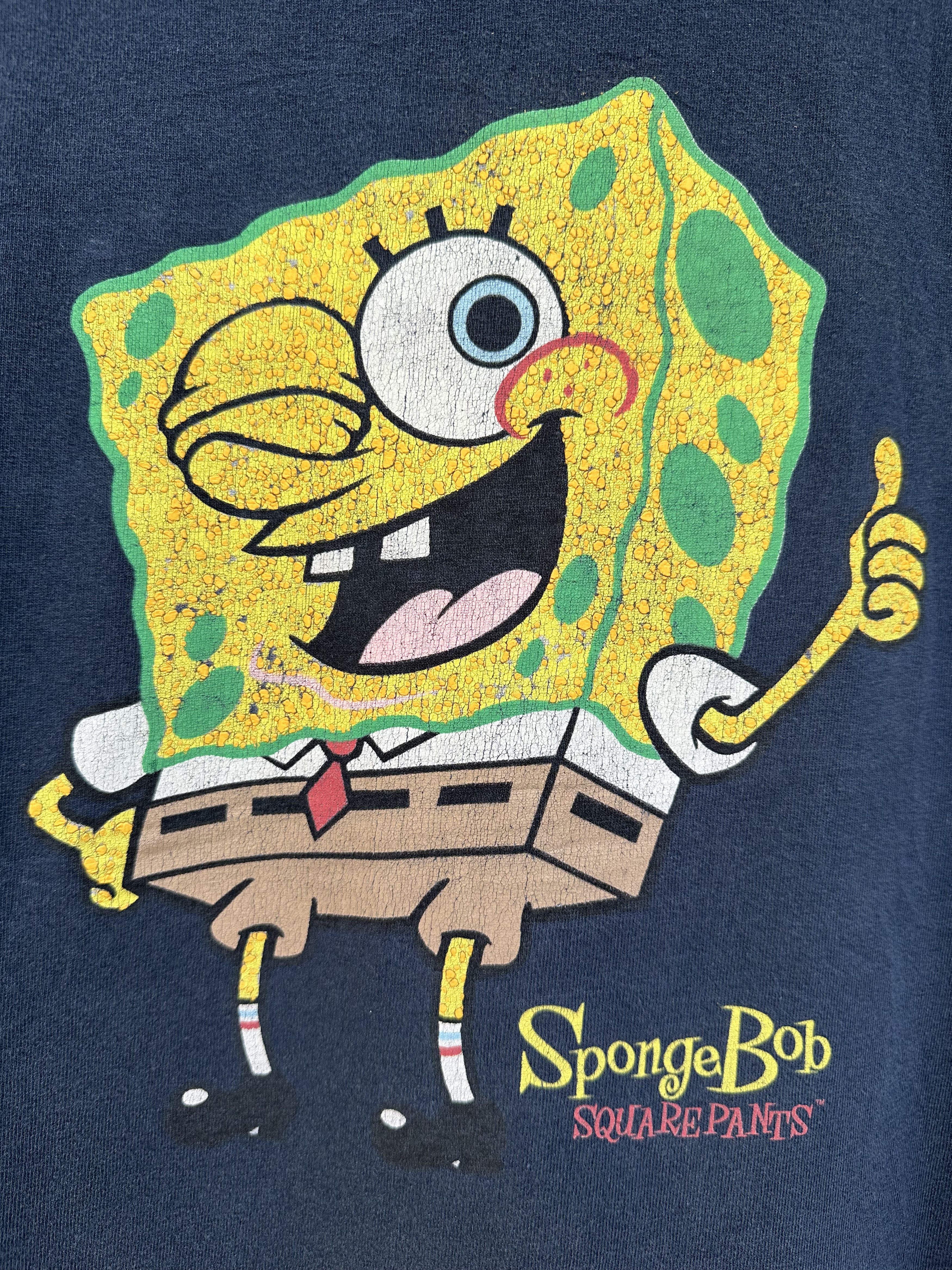 Cartoon Network Vintage 2002 Cartoon Spongebob Square Pants Tee Size US L / EU 52-54 / 3 - 3 Thumbnail