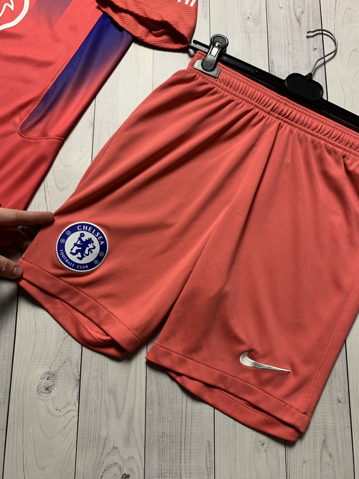 Chelsea Soccer × Nike Soccer jersey shorts Chelsea away pink Nike size S Size US S / EU 44-46 / 1 - 2 Thumbnail