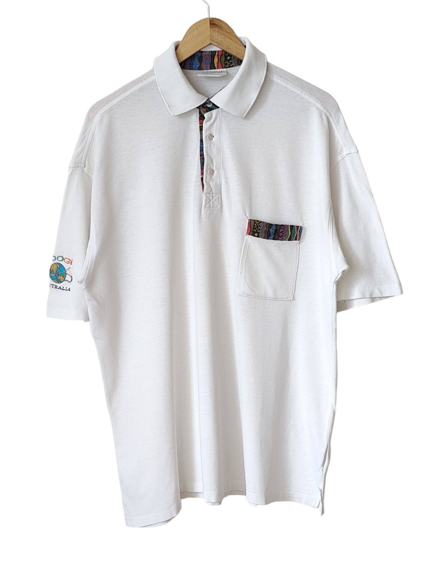 Coogi Coogi Multicolor Knitted Luxury Polo Size US L / EU 52-54 / 3 - 1 Thumbnail