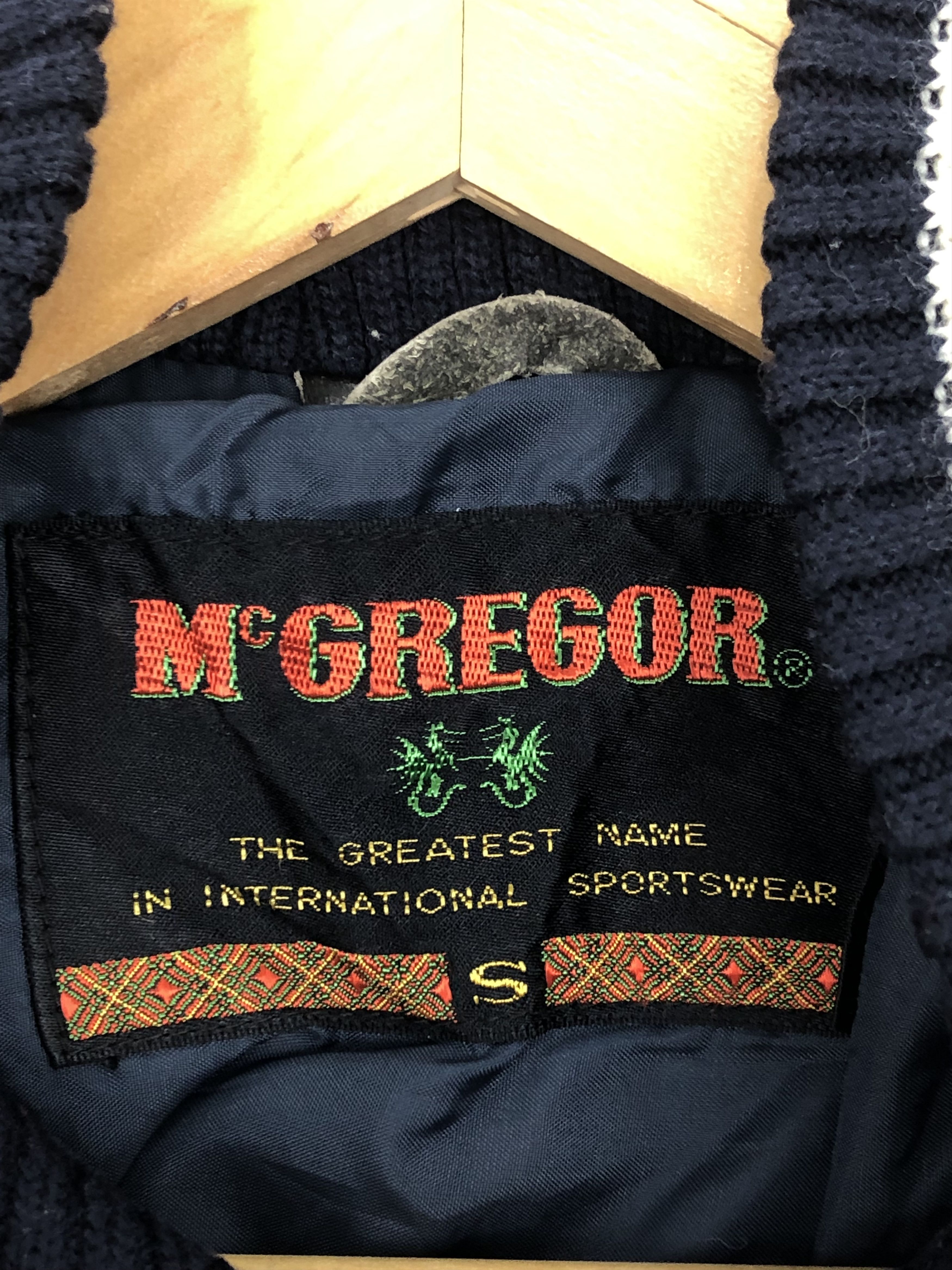 McGregor × Vintage Vintage 90s Mcgregor Wool Varsity Jacket Size US S / EU 44-46 / 1 - 6 Thumbnail