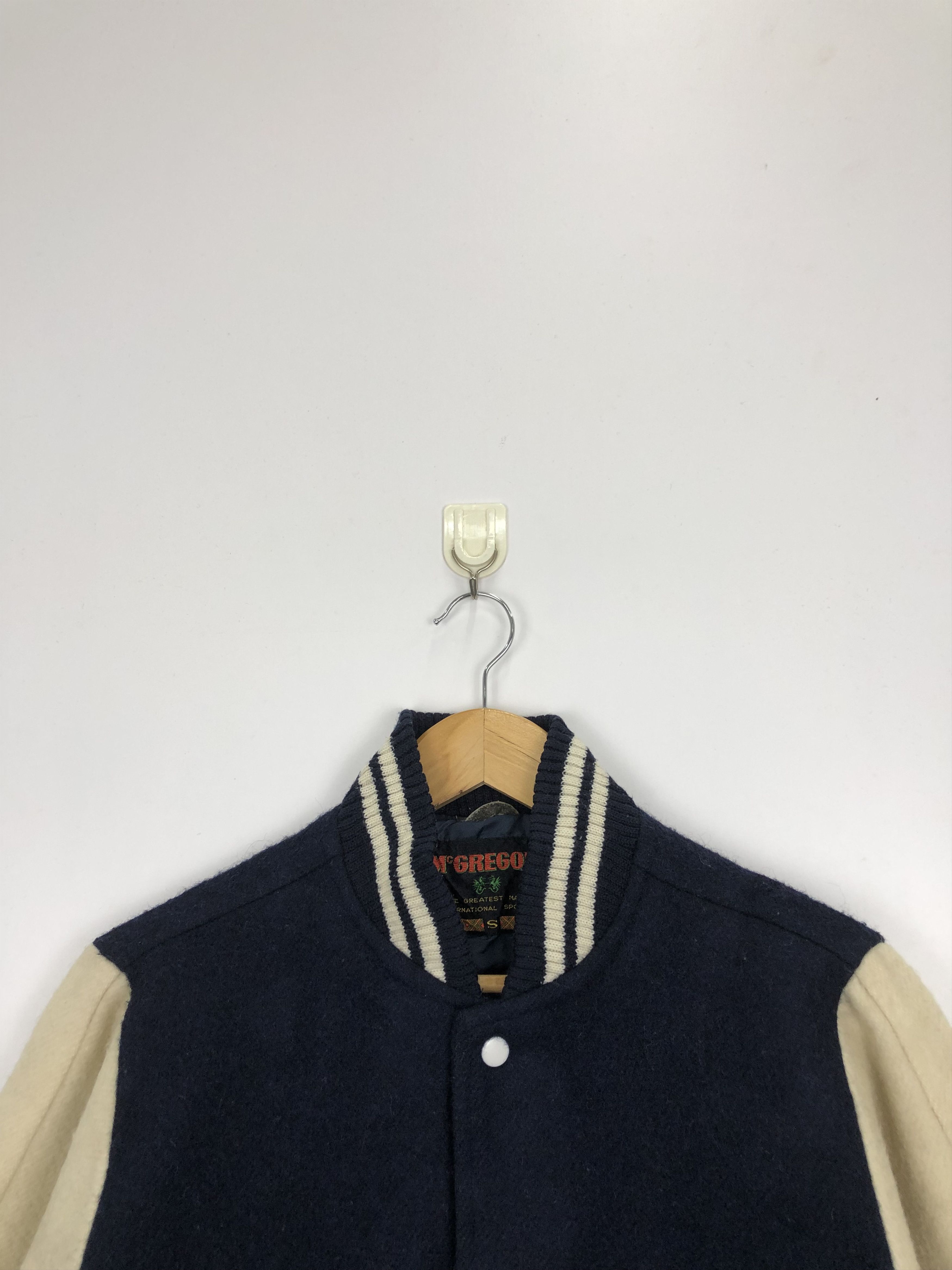 McGregor × Vintage Vintage 90s Mcgregor Wool Varsity Jacket Size US S / EU 44-46 / 1 - 3 Thumbnail