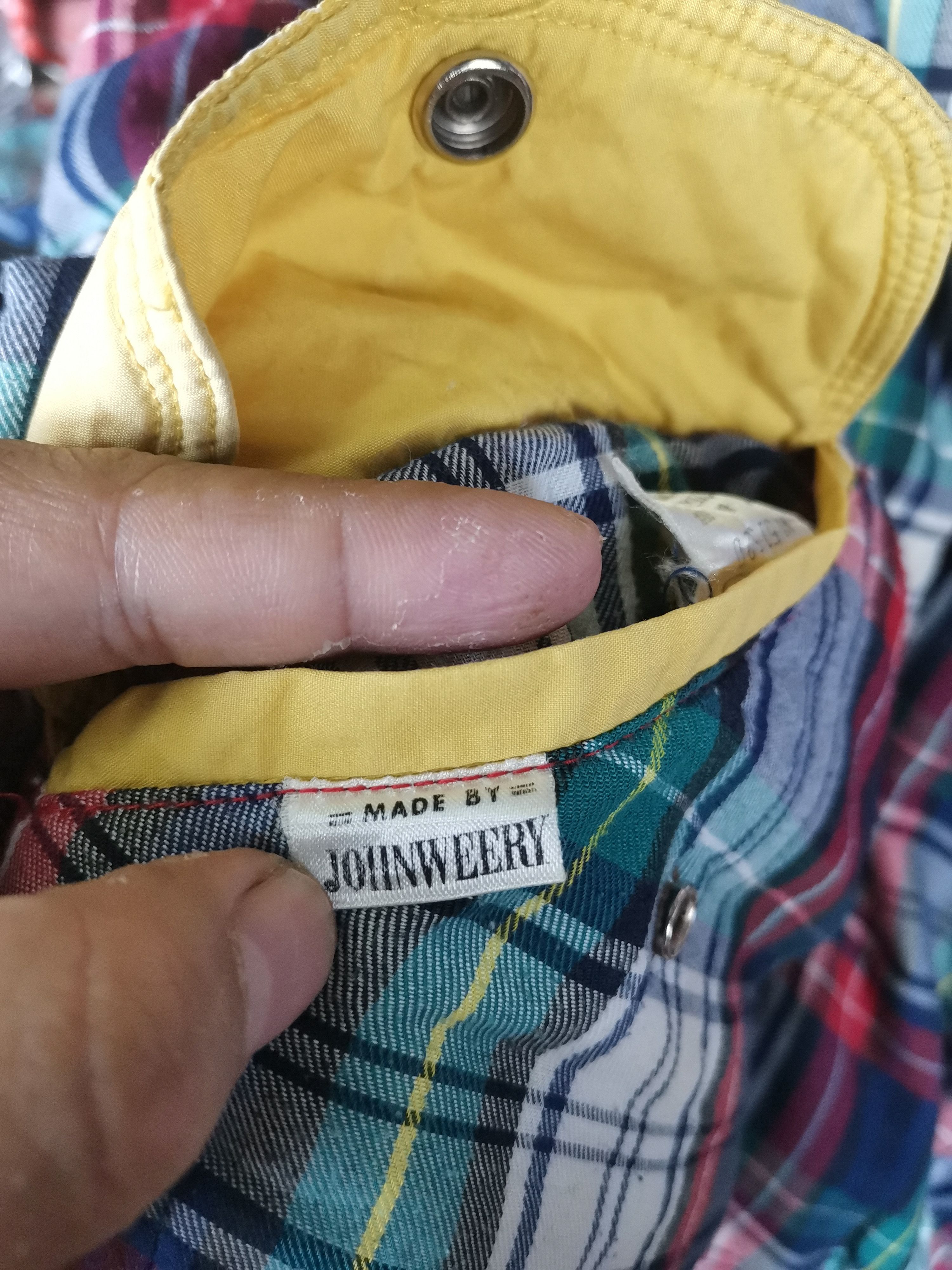 Japanese Brand Vintage Trashed Reversible Bomber Jacket John Werry Faded Size US XL / EU 56 / 4 - 11 Thumbnail