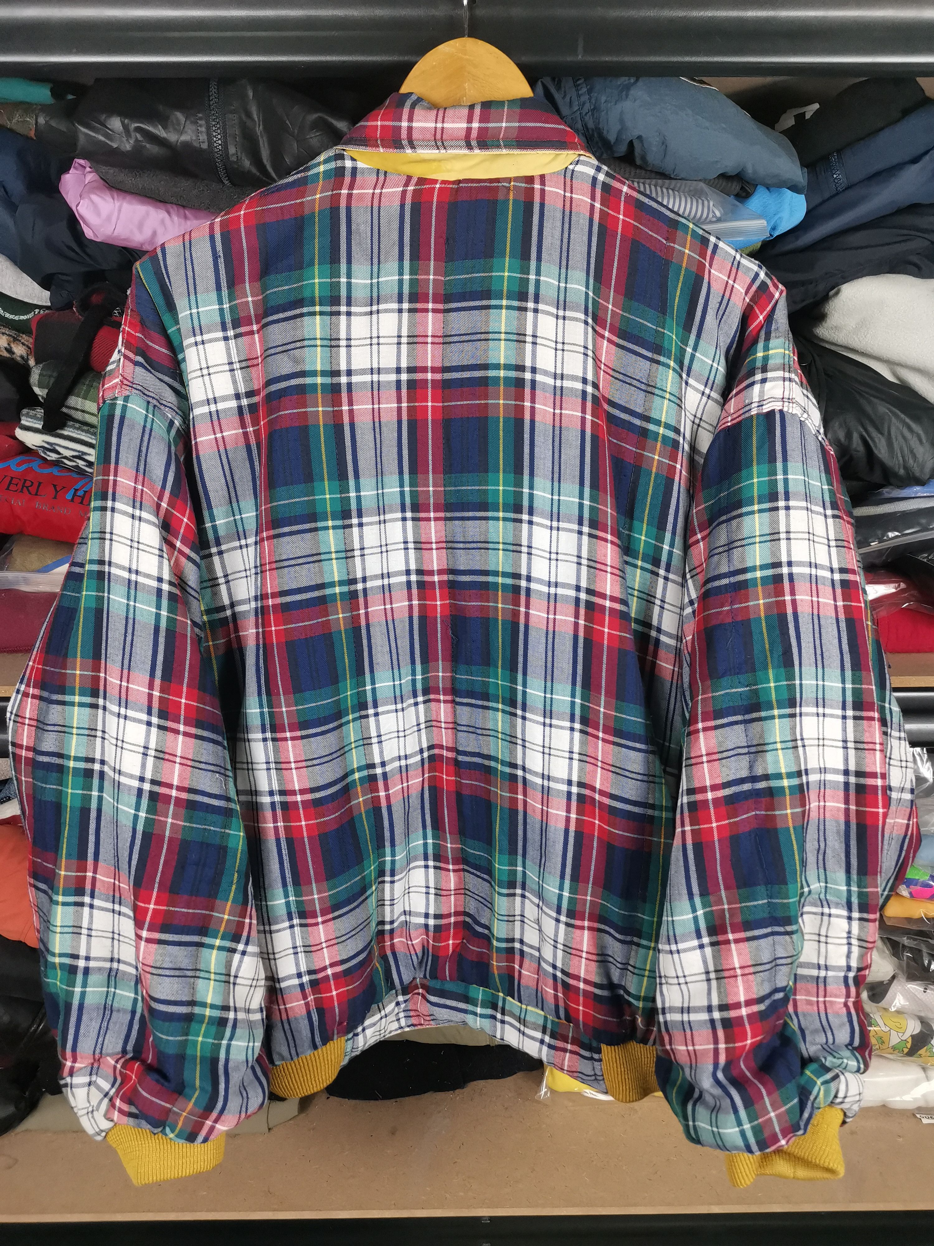 Japanese Brand Vintage Trashed Reversible Bomber Jacket John Werry Faded Size US XL / EU 56 / 4 - 8 Thumbnail