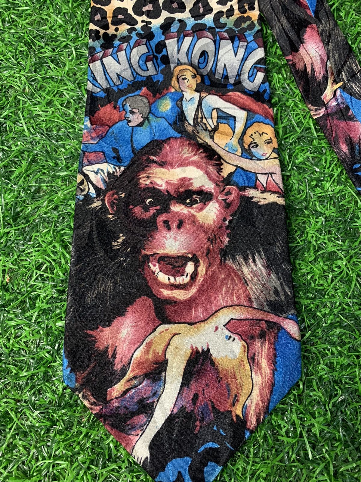 Vintage Vintage 1992 King Kong Movie American Film Classic Usa Tie Size ONE SIZE - 2 Thumbnail
