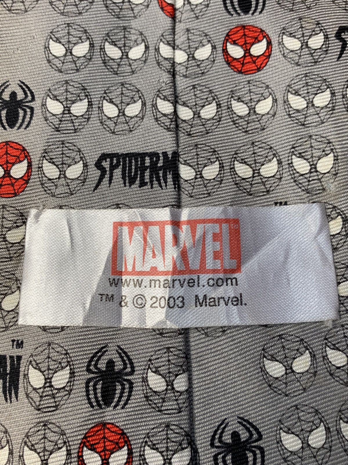 Marvel Comics Universal Studio Japan Spider-Man Design Neck tie Size ONE SIZE - 5 Thumbnail