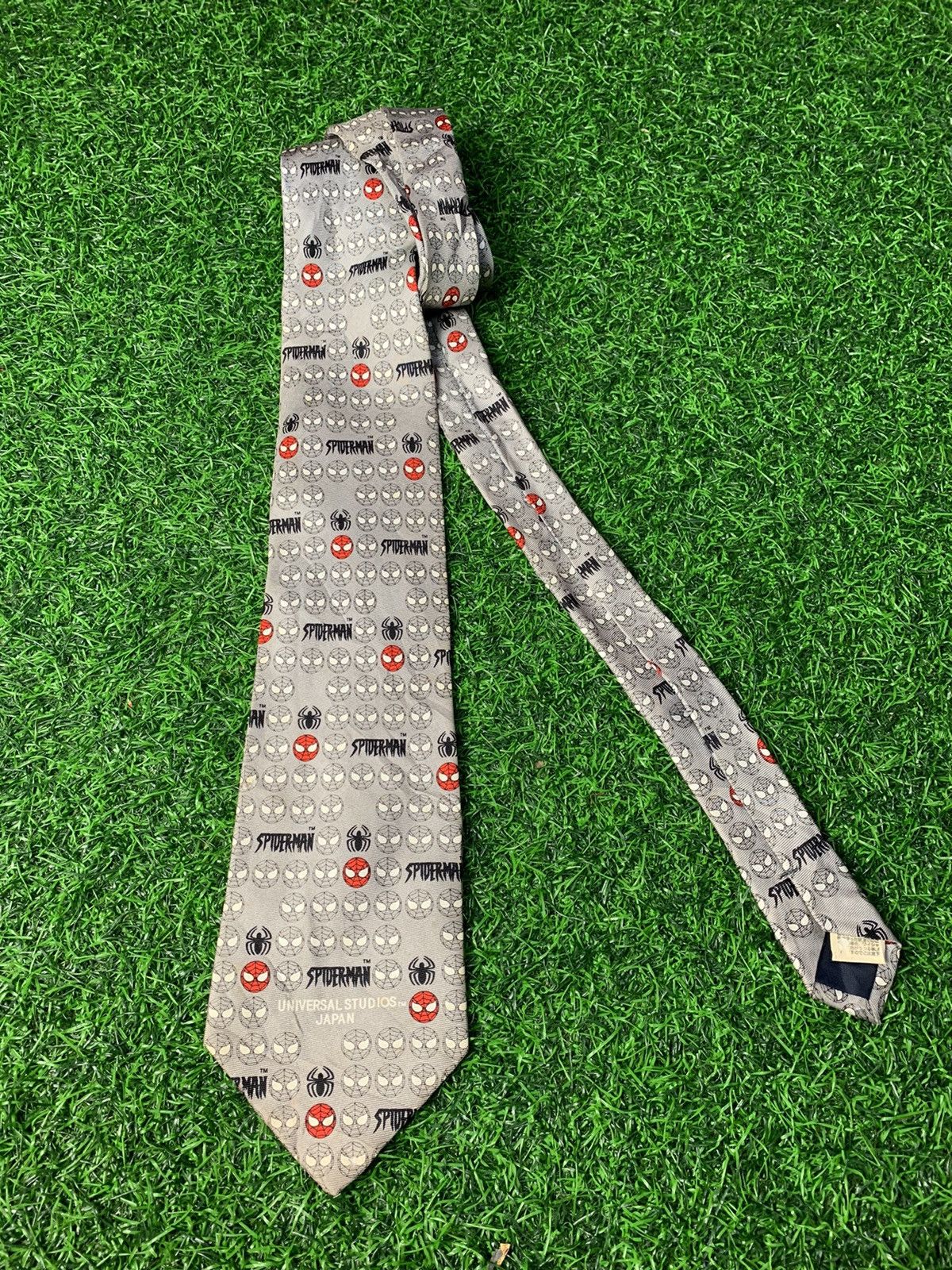 Marvel Comics Universal Studio Japan Spider-Man Design Neck tie Size ONE SIZE - 2 Thumbnail