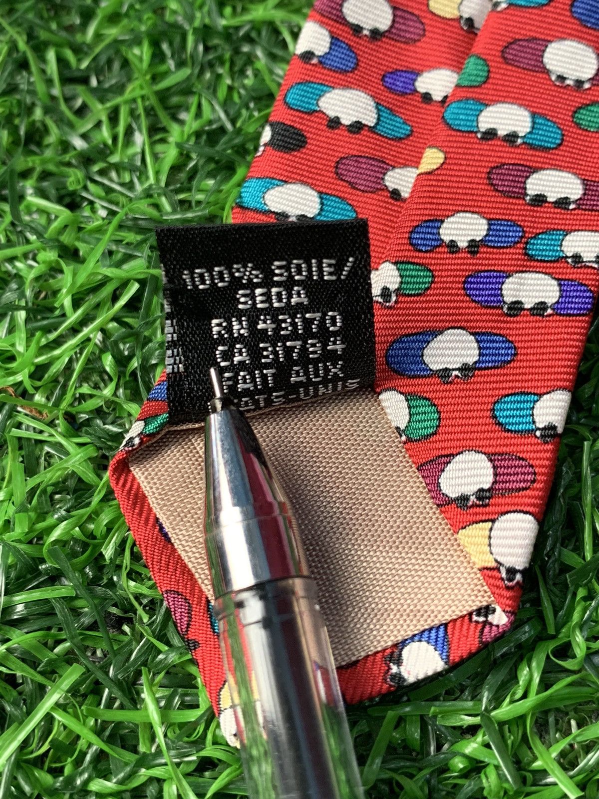 Public School Save The Children Collection & Rare Design Neck tie Size ONE SIZE - 8 Thumbnail
