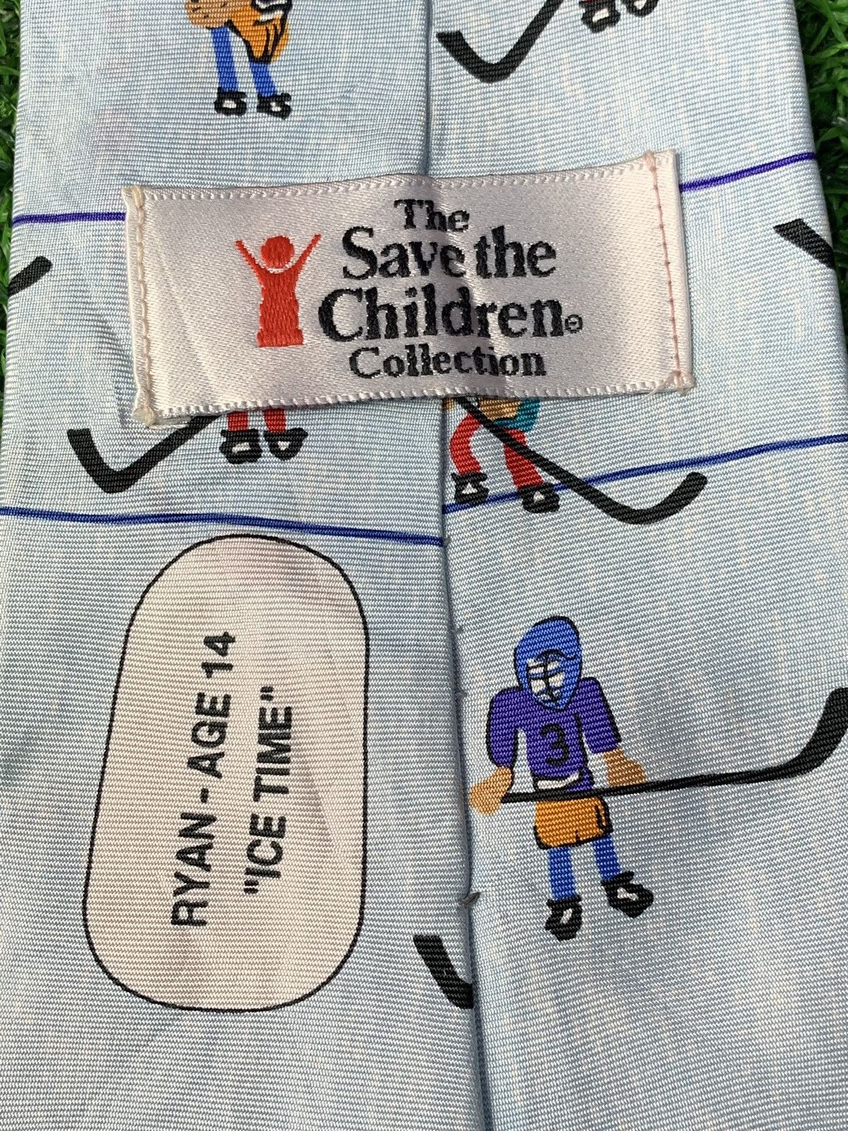 Public School Save The Children Collection & Rare Design Neck tie Size ONE SIZE - 3 Thumbnail