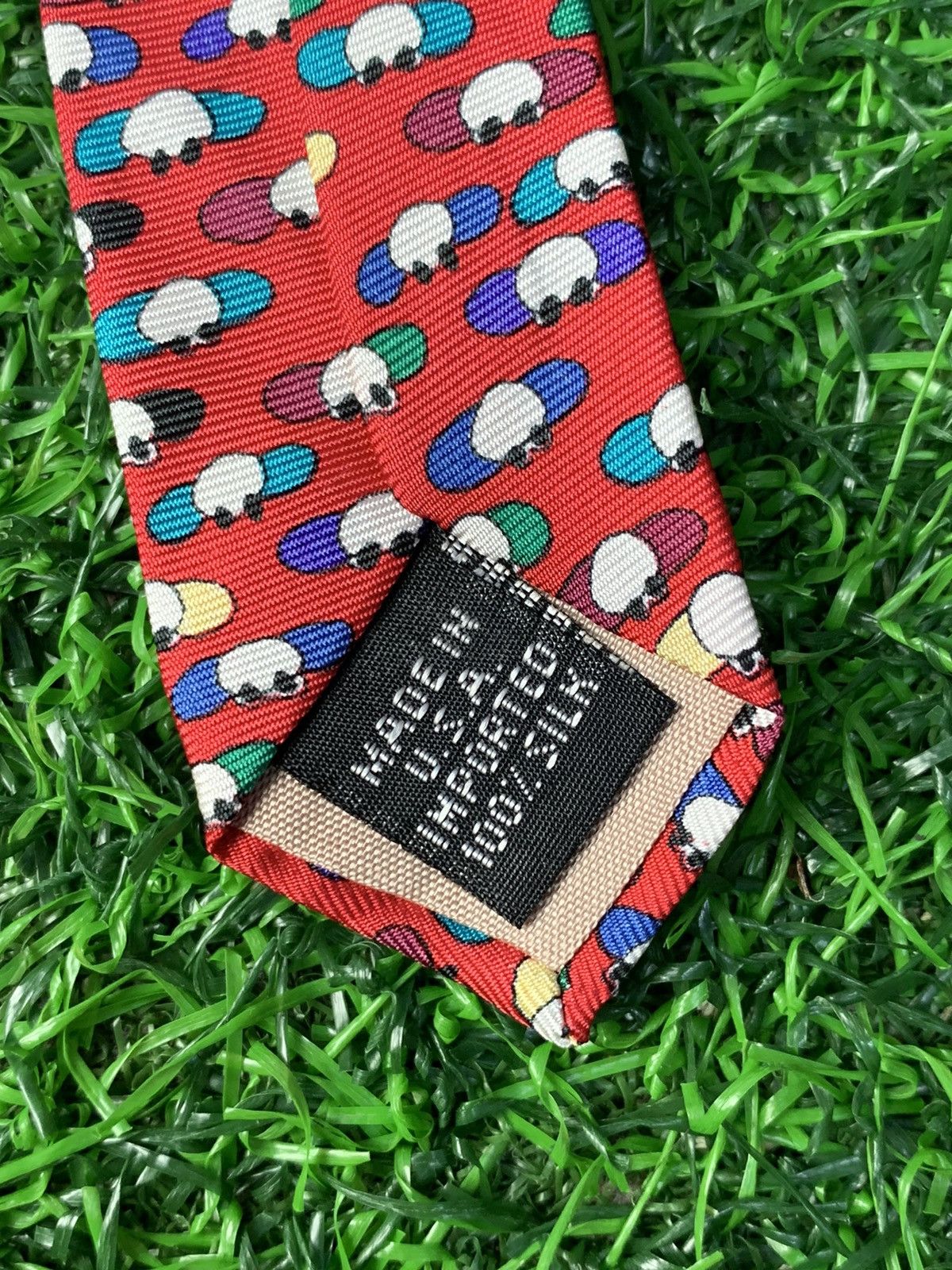 Public School Save The Children Collection & Rare Design Neck tie Size ONE SIZE - 7 Thumbnail