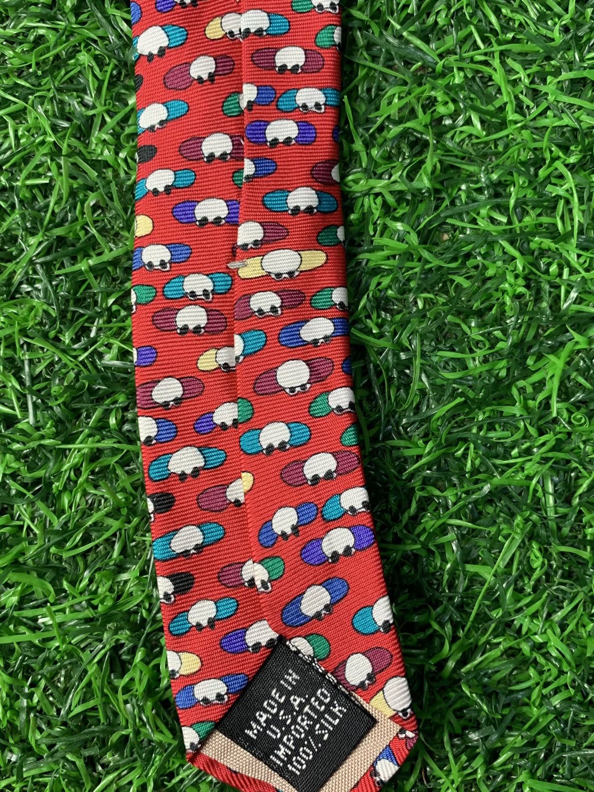 Public School Save The Children Collection & Rare Design Neck tie Size ONE SIZE - 4 Thumbnail